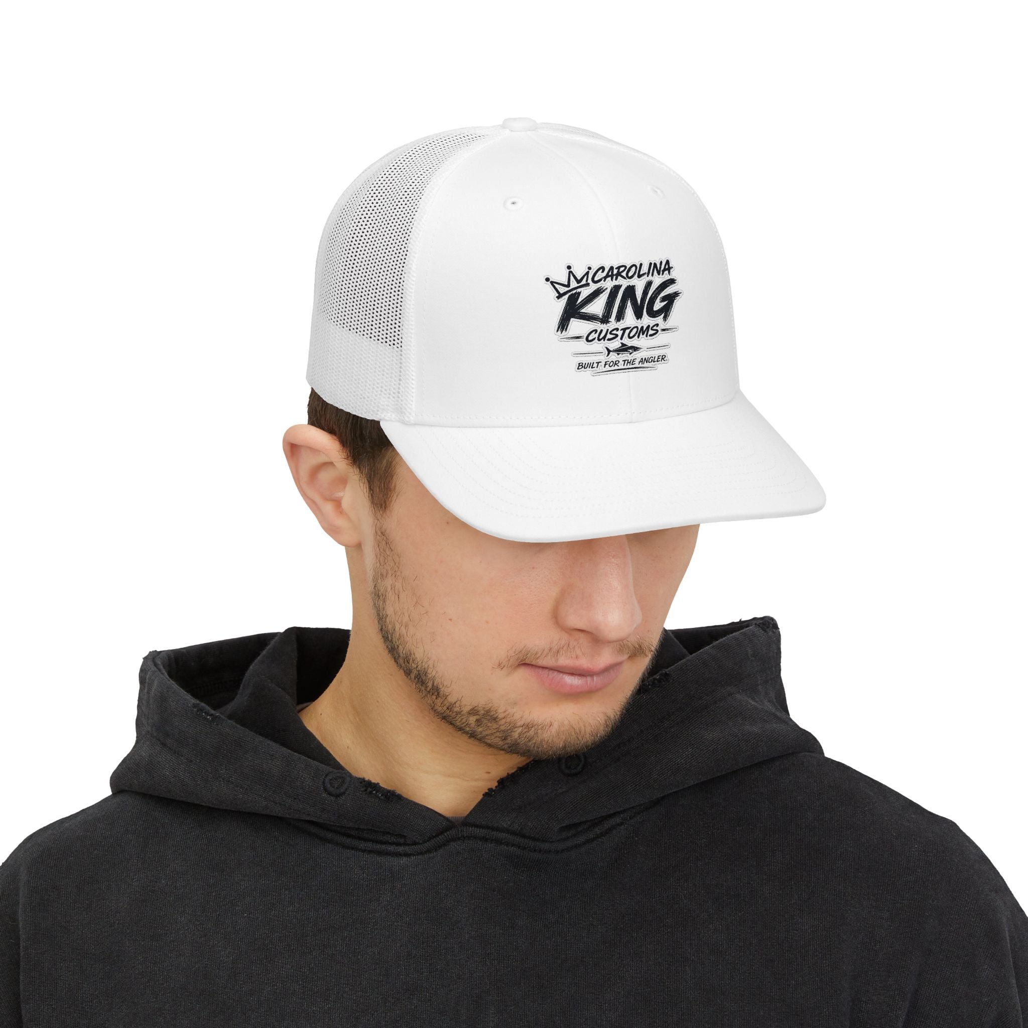 Carolina King Customs logo Snapback Cap | Trucker Mesh Hat