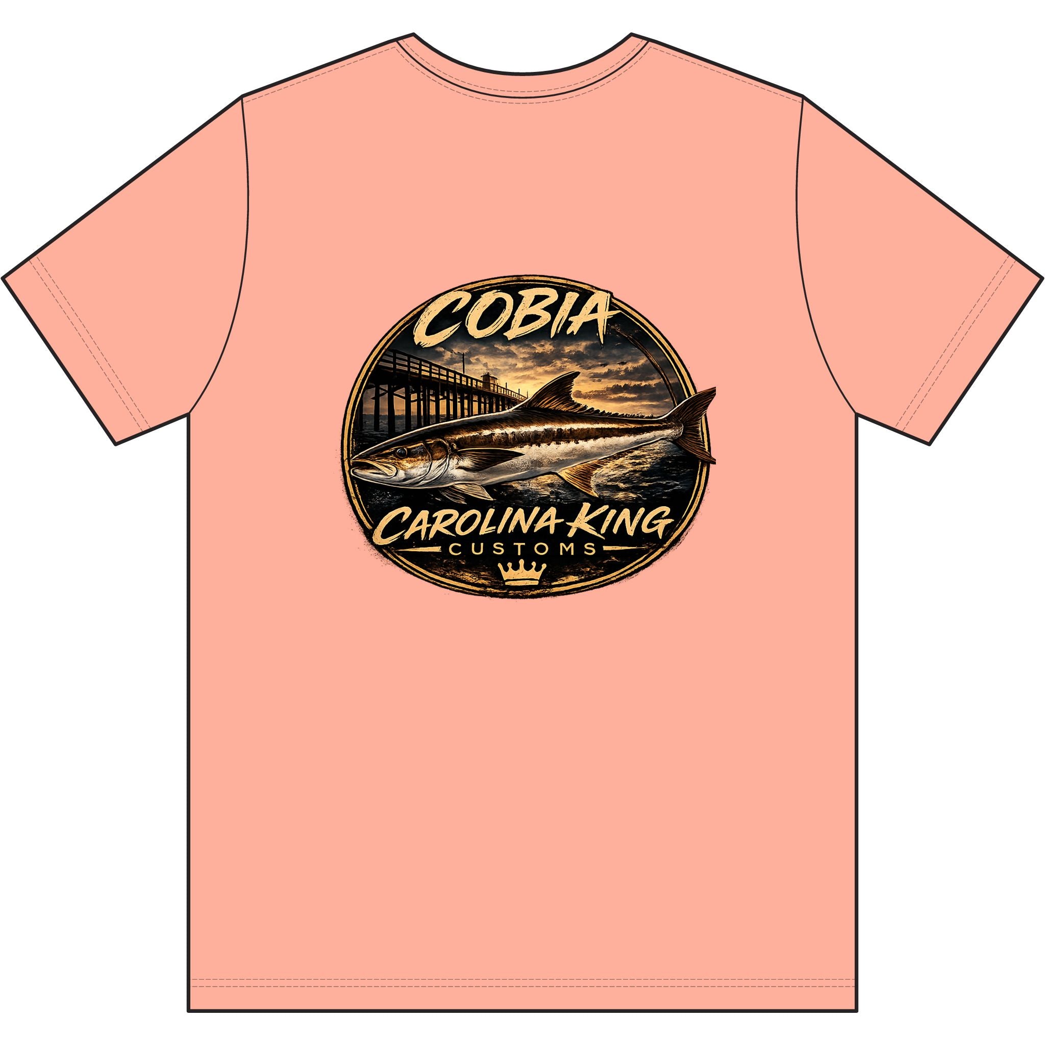 Carolina King Cobia Fishing Shirt | Cobia Fish Tee