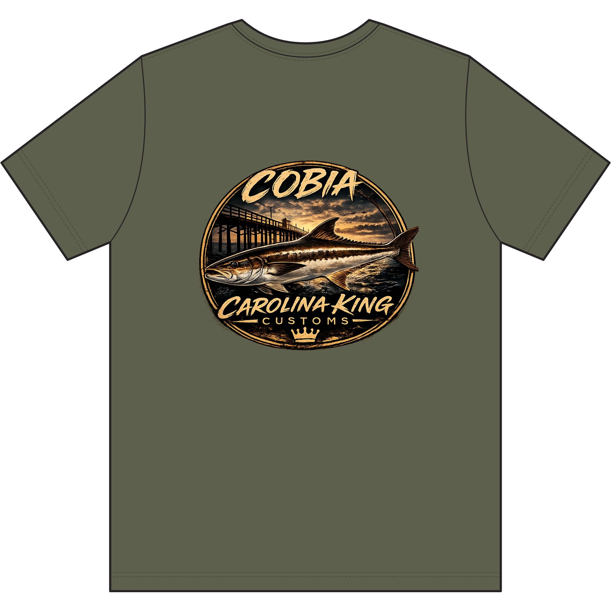 Carolina King Cobia Fishing Shirt | Cobia Fish Tee