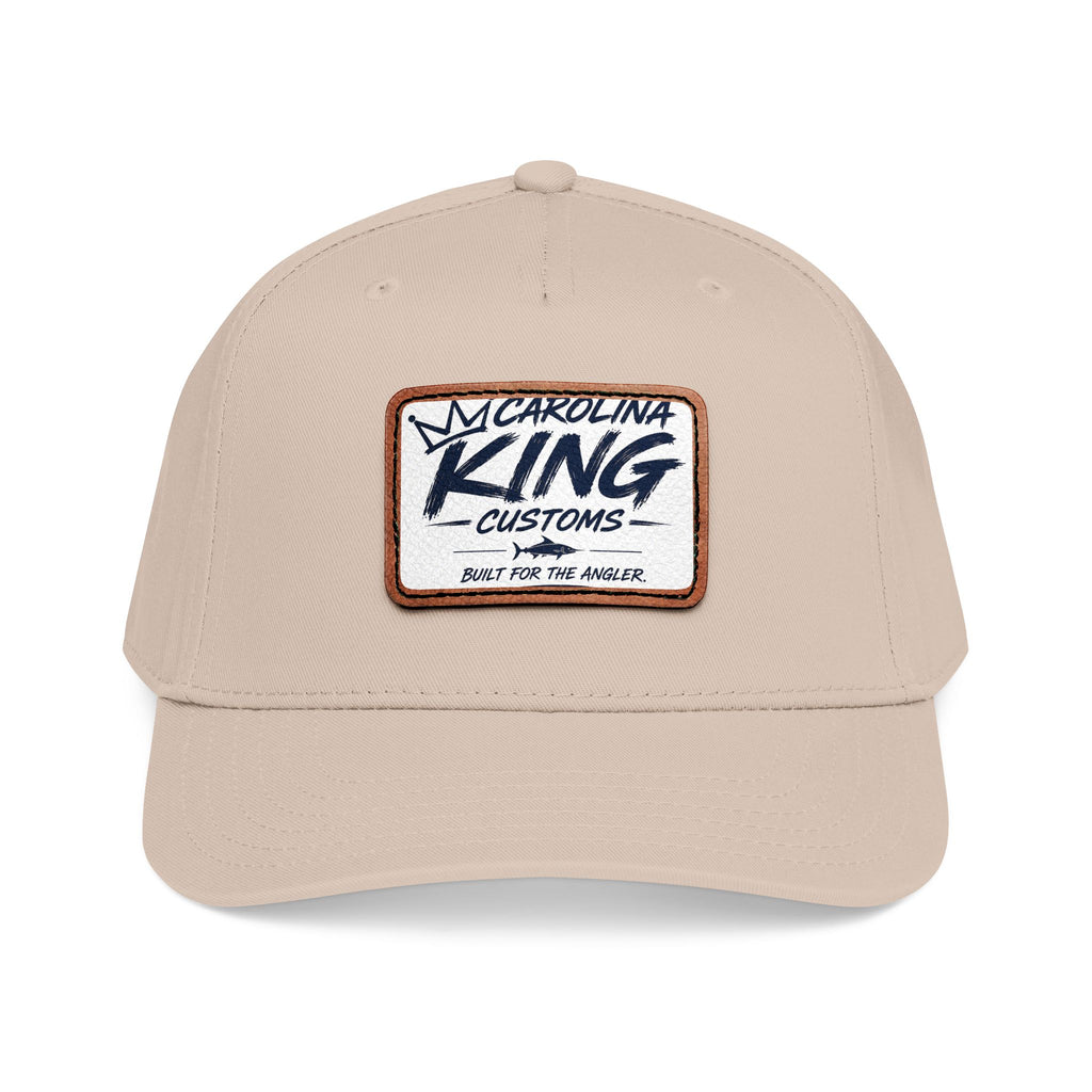 Carolina King Customs Patch Baseball Cap | Leather Rectangle Patch