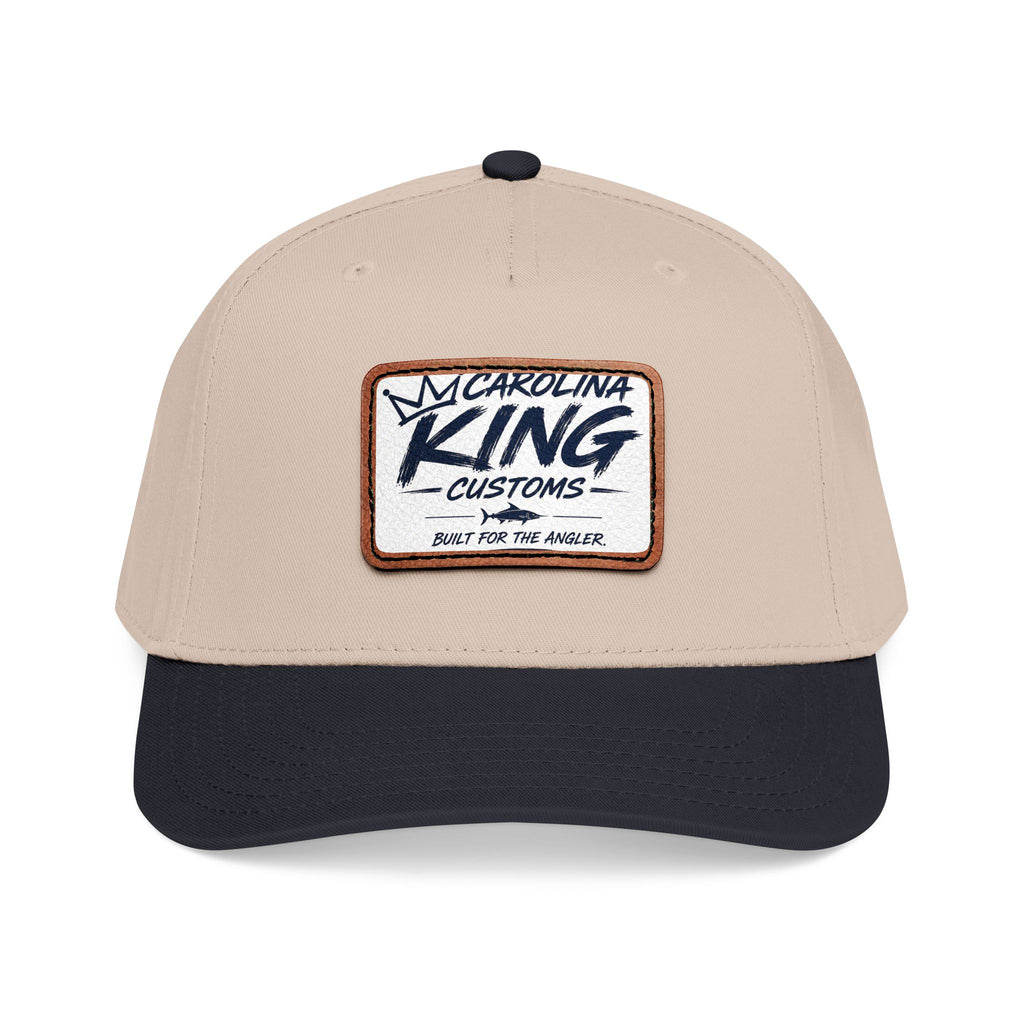 Carolina King Customs Patch Baseball Cap | Leather Rectangle Patch