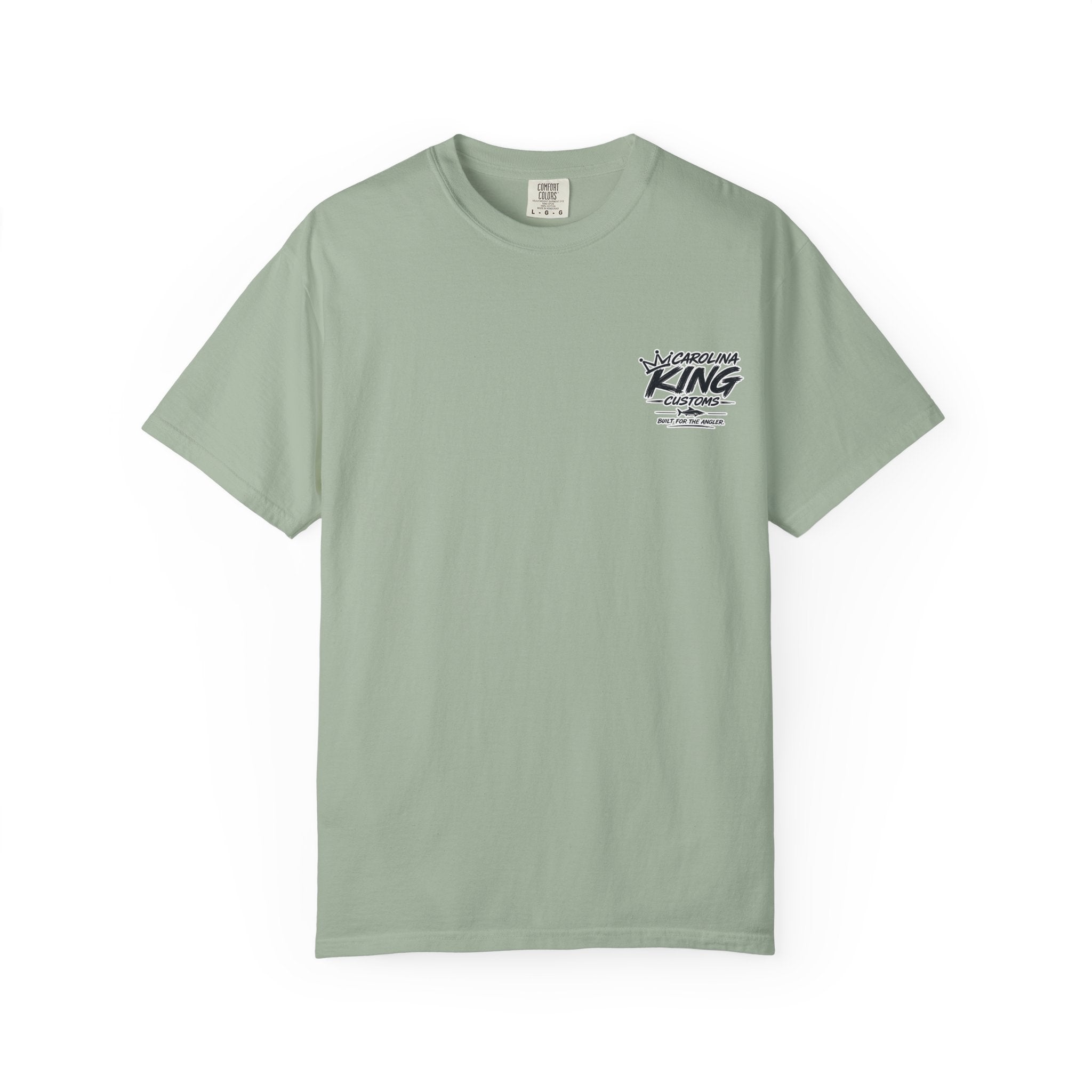 Carolina King Customs Fishing T-Shirt | king Pier Graphic