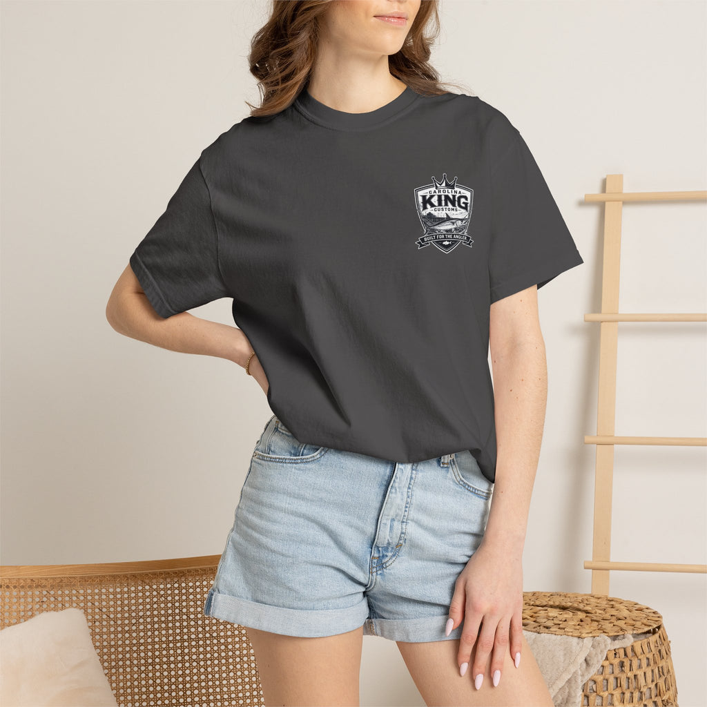 Carolina King Customs Tarpon Illustration T-shirt | Fishing Graphic Tee