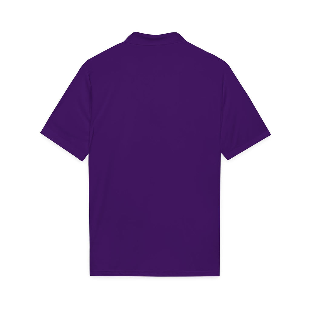Micropolitan King Logo Polo Shirt | White embroidered chest design