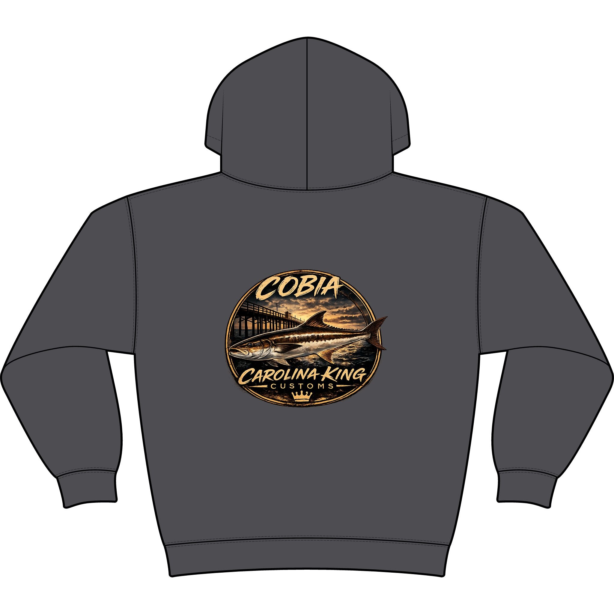 Skull Crown Crest hoodie | Small Chest Emblem sweatshirt