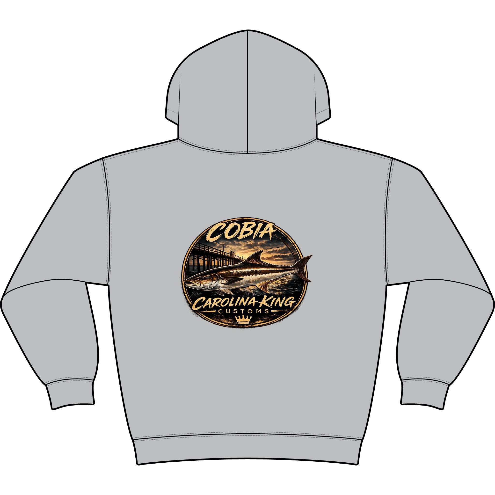 Skull Crown Crest hoodie | Small Chest Emblem sweatshirt