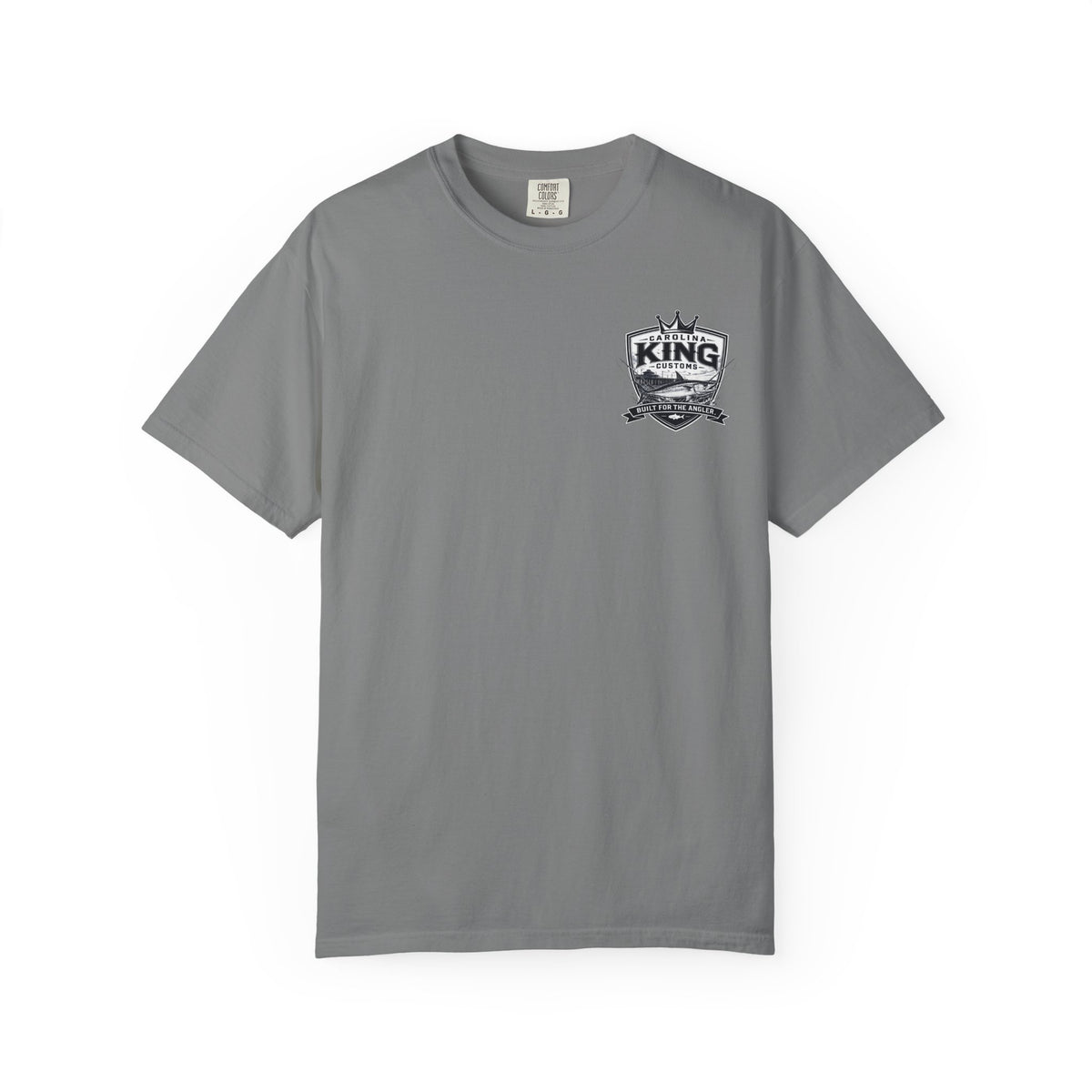 Carolina King Customs Tarpon Illustration T-shirt | Fishing Graphic Tee