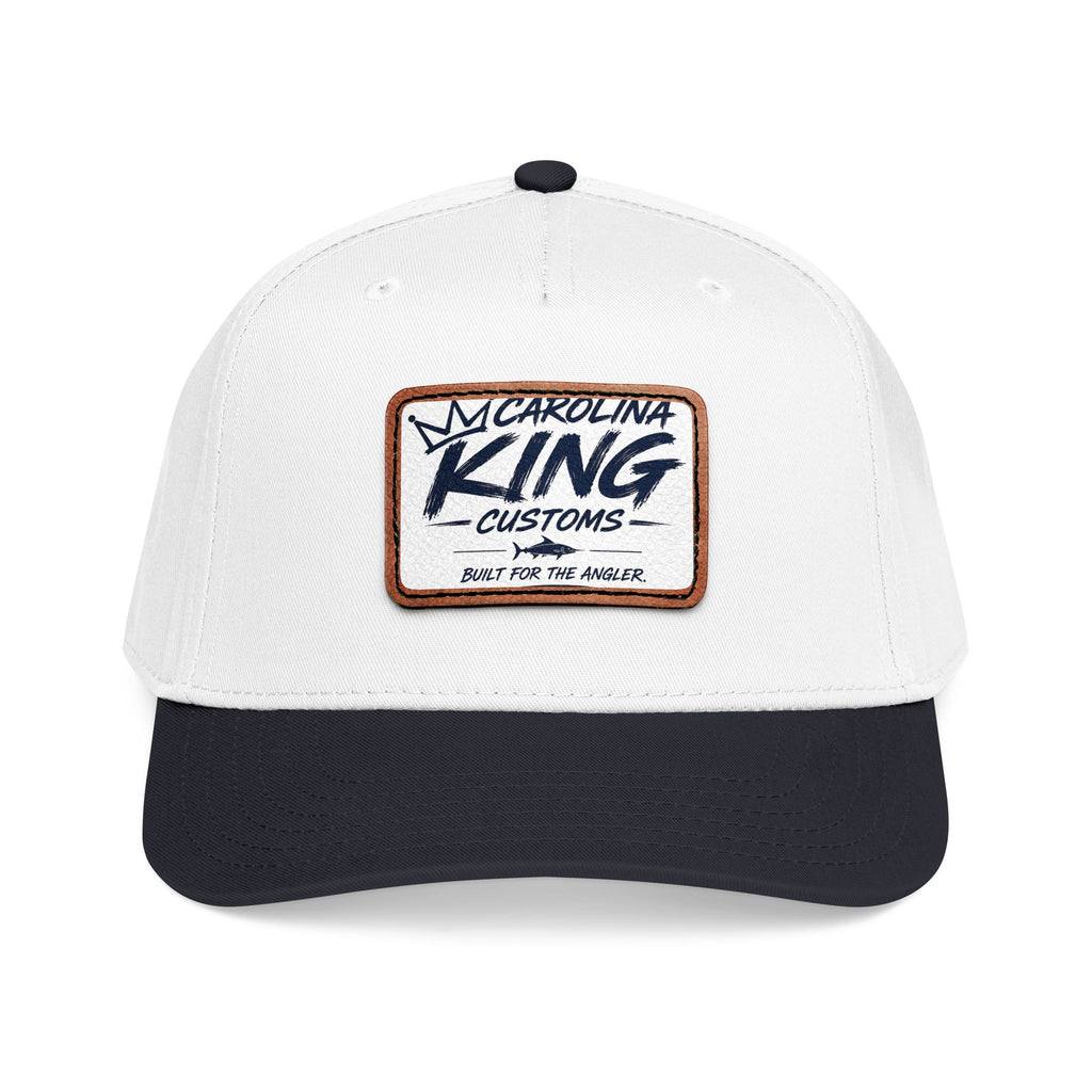 Carolina King Customs Patch Baseball Cap | Leather Rectangle Patch
