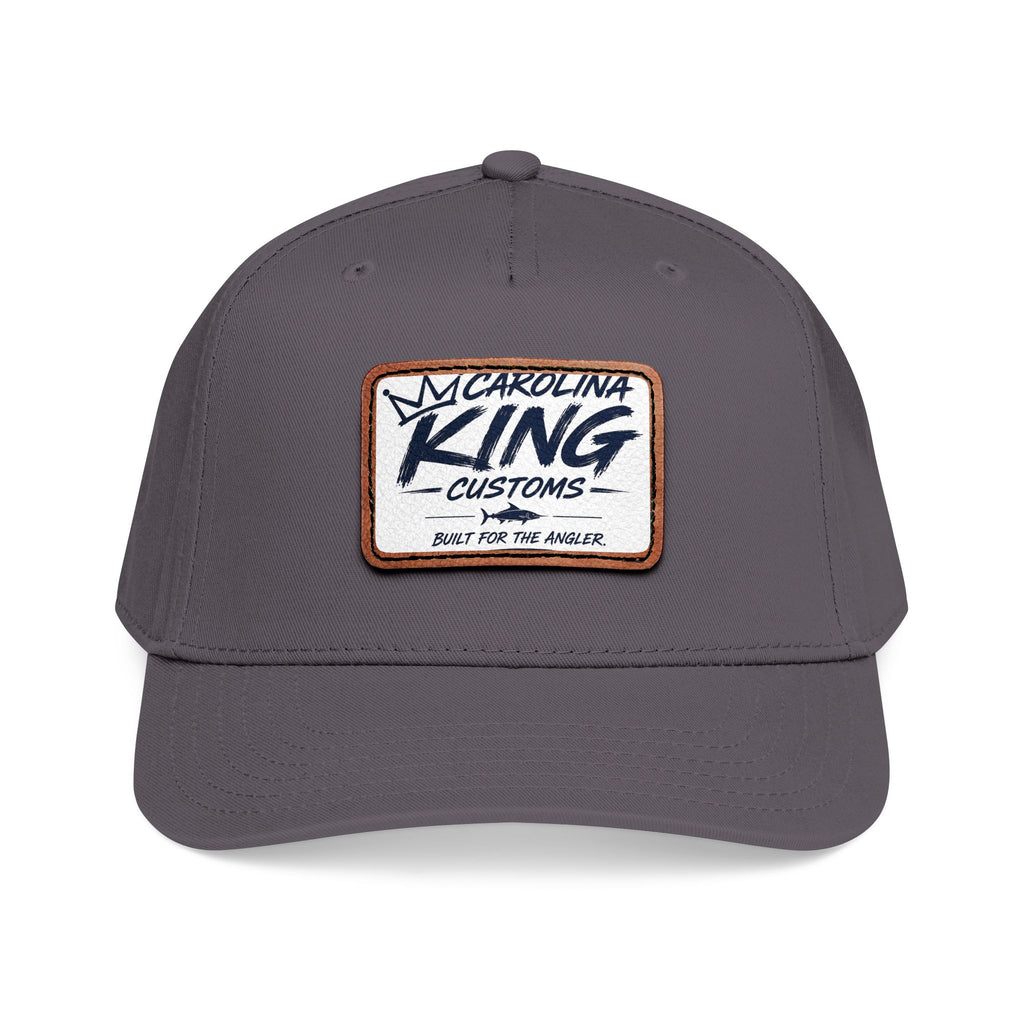 Carolina King Customs Patch Baseball Cap | Leather Rectangle Patch