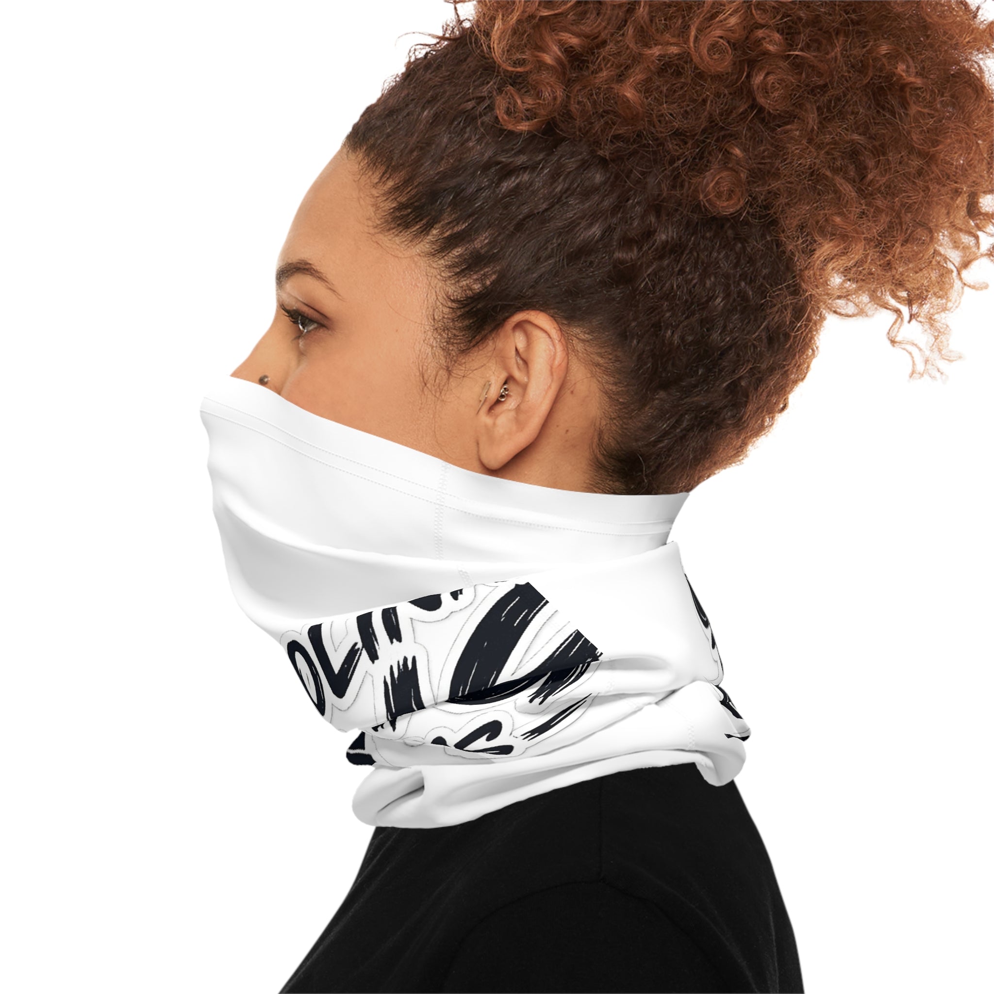 Carolina King Customs logo Midweight Neck Gaiter | Fishing angler apparel