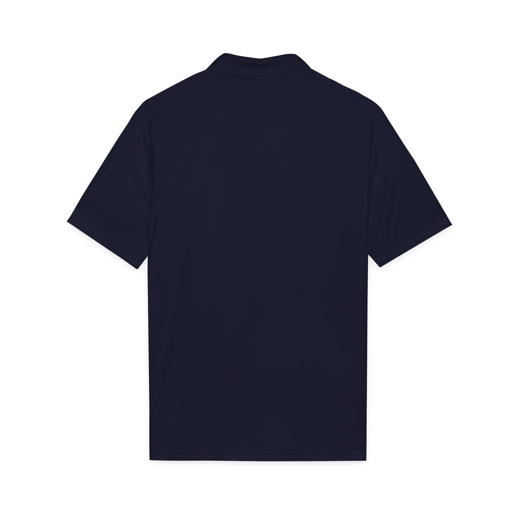 Micropolitan King Logo Polo Shirt | White embroidered chest design