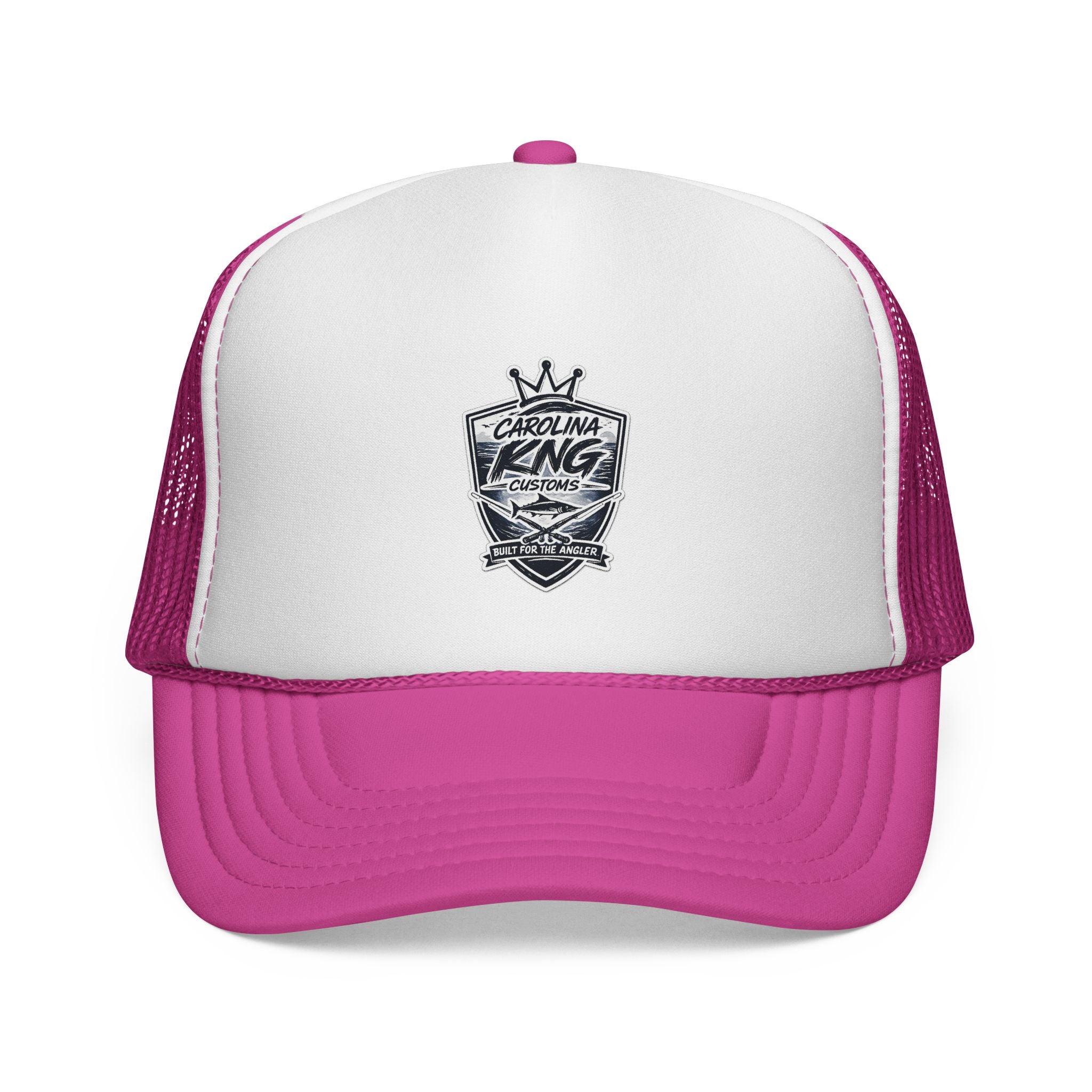 Carolina King Vintage Crest Trucker Cap | Mesh Baseball Hat