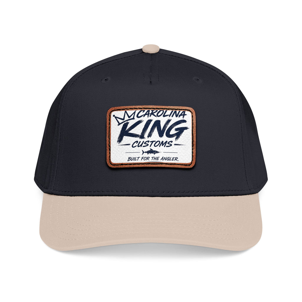 Carolina King Customs Patch Baseball Cap | Leather Rectangle Patch