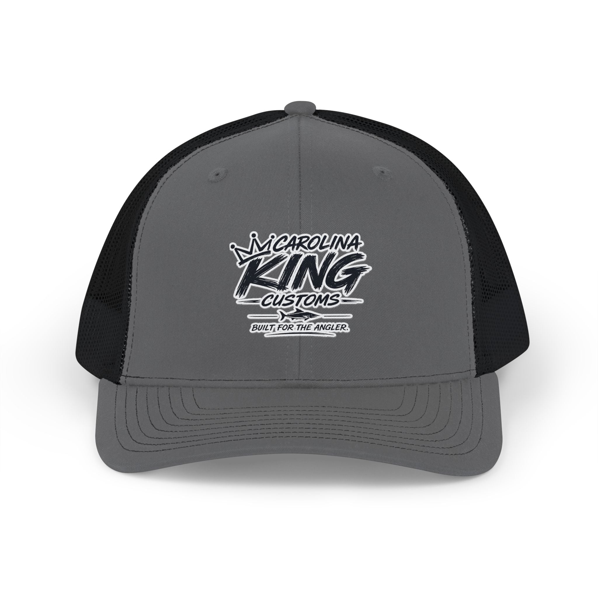 Carolina King Customs logo Snapback Cap | Trucker Mesh Hat