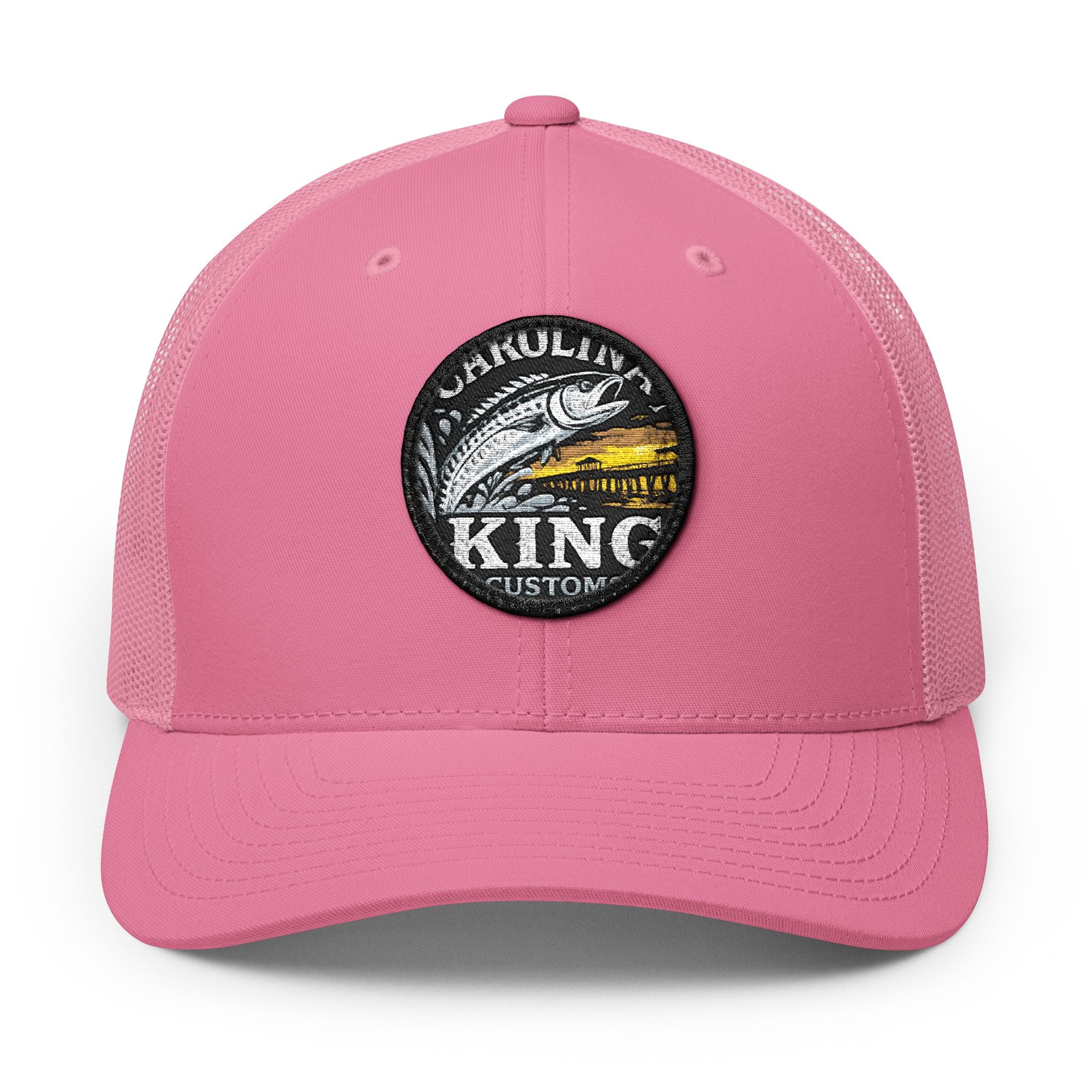 Carolina King Vintage Fishing Patch Snapback