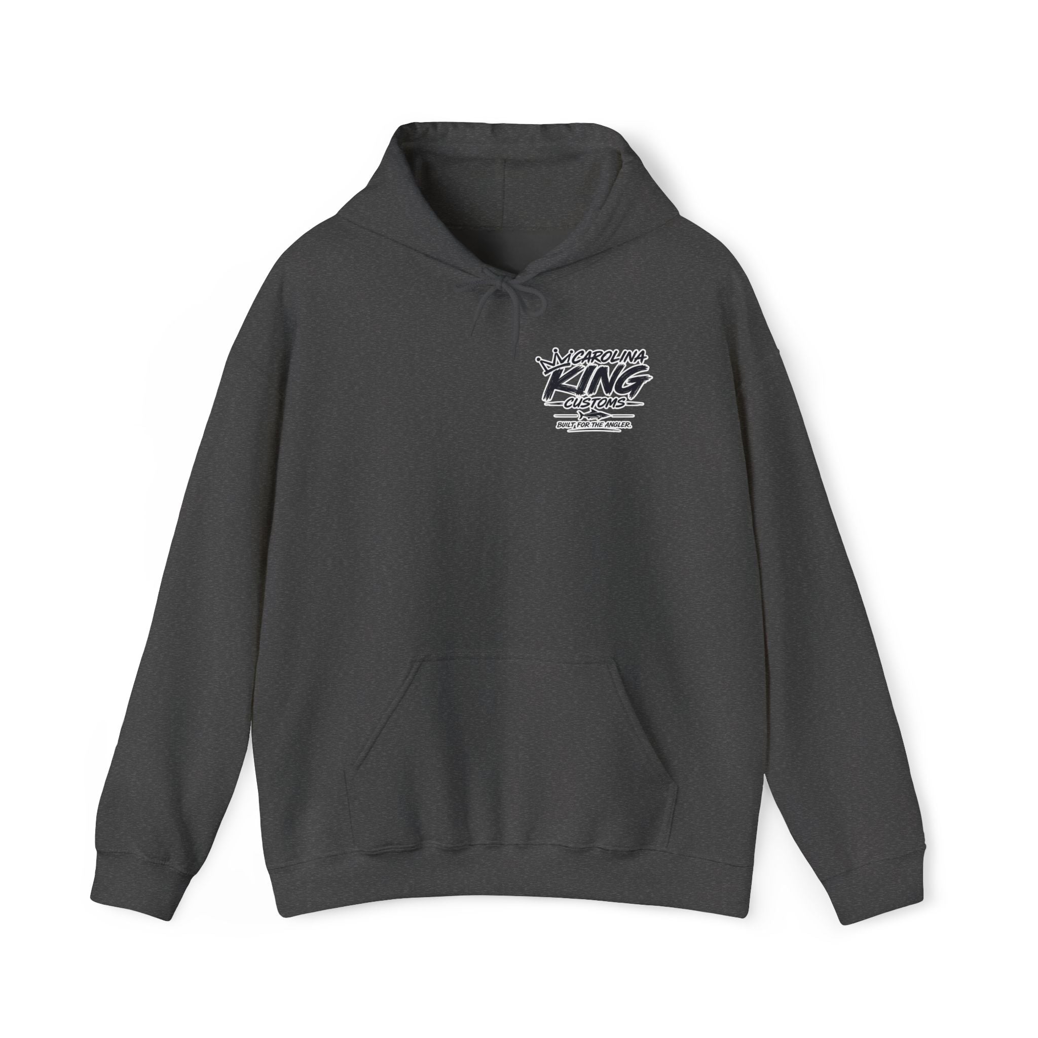 Saltwater King Fishing Hoodie | Leaping Fish Pier Sunset Hoodie