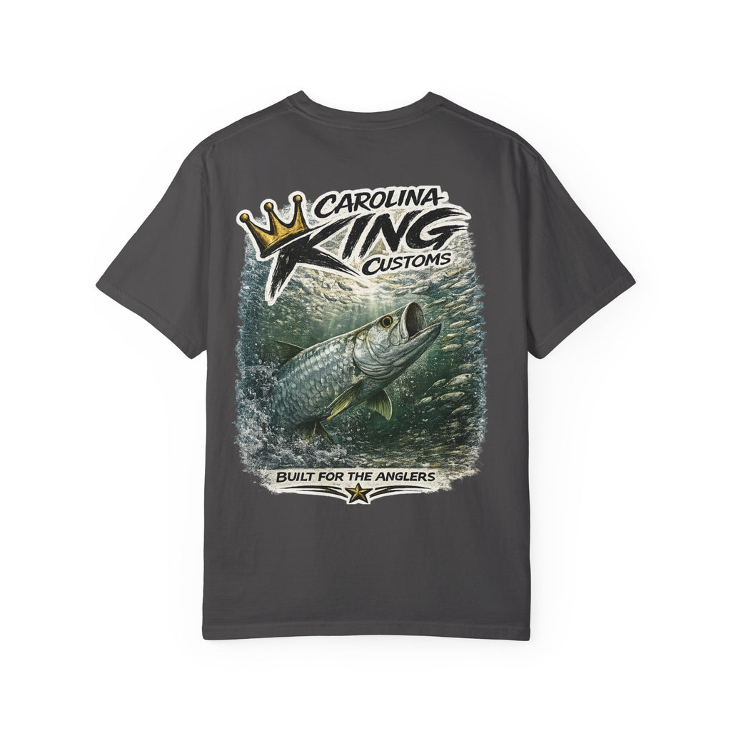 Carolina King Customs Tarpon Illustration T-shirt | Fishing Graphic Tee