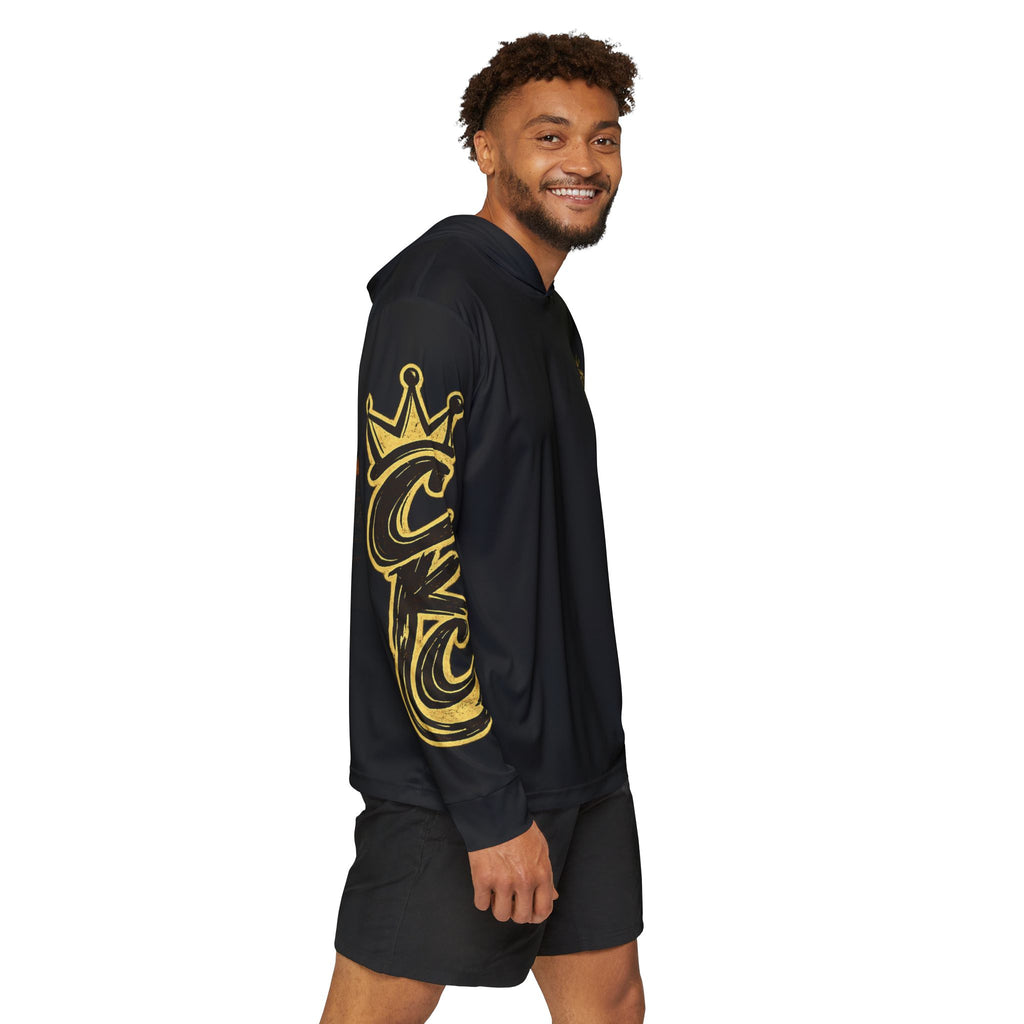 King Customs Chase Cross & Crown Hoodie | Christian Fishing Design