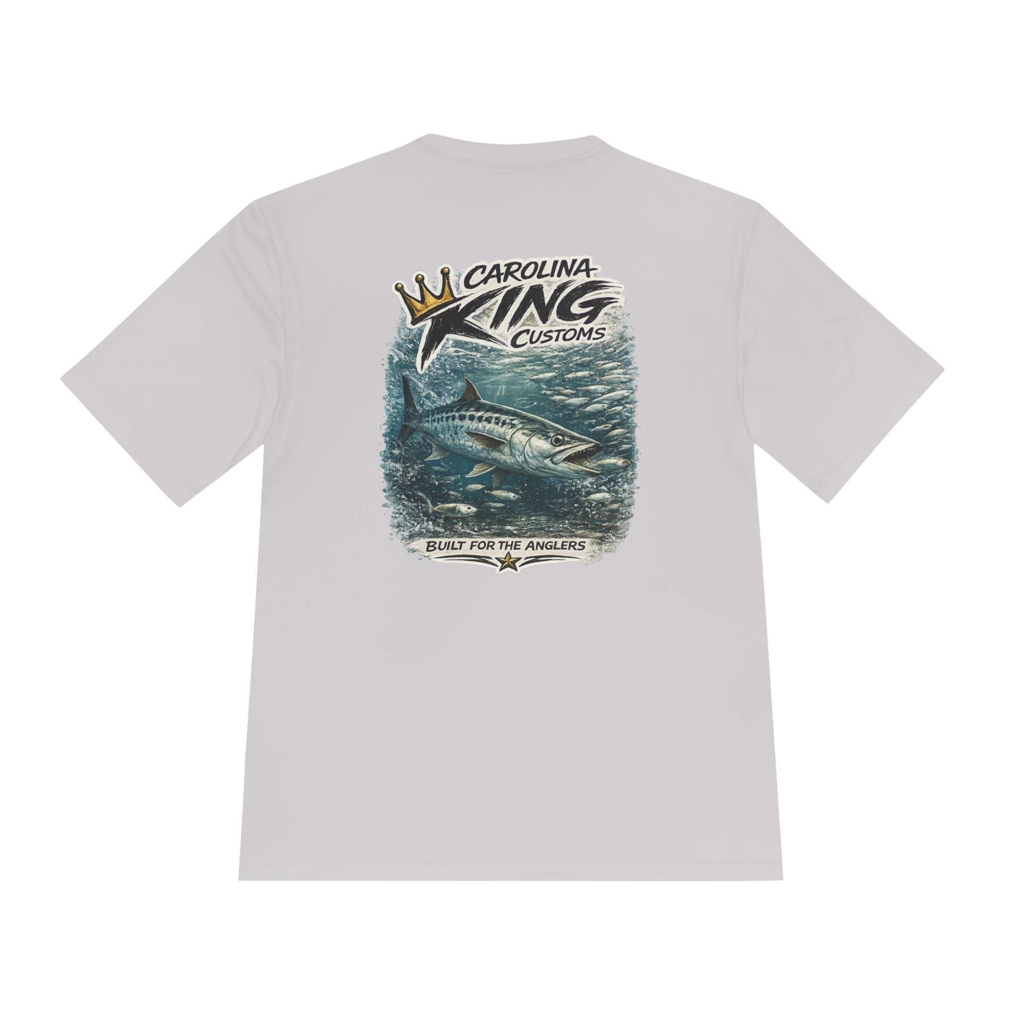Carolina King Custom Fishing king Tee | Ocean Angler Graphic Shirt