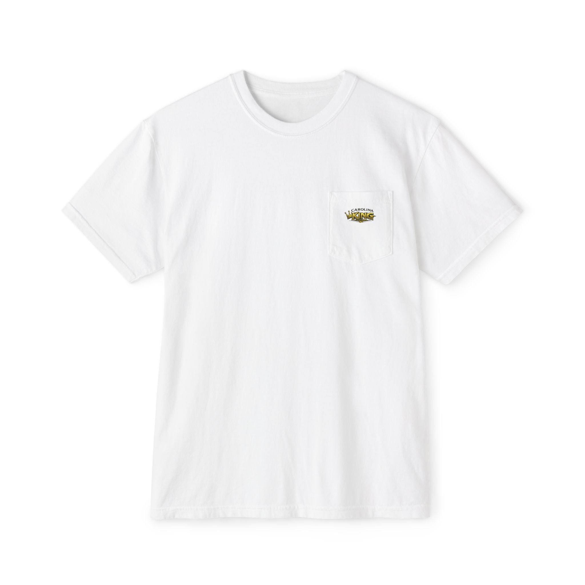 Carolina King Striped Trout Illustration T-Shirt | Fishing Pocket Tee