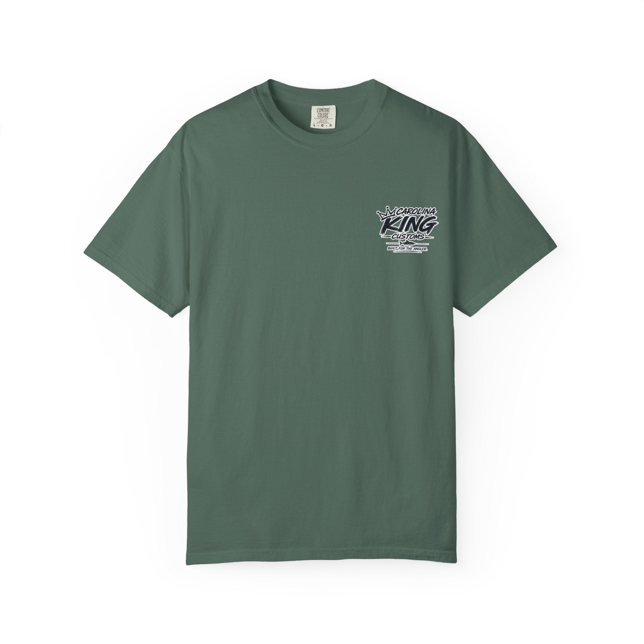 Carolina King Customs Fishing T-Shirt | king Pier Graphic