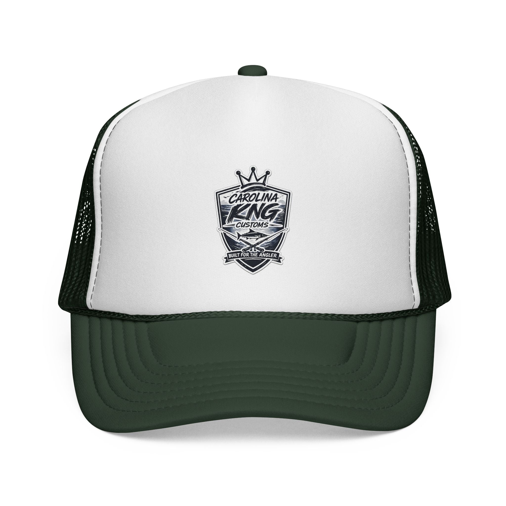 Carolina King Vintage Crest Trucker Cap | Mesh Baseball Hat