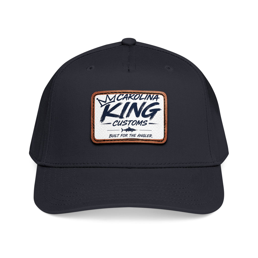 Carolina King Customs Patch Baseball Cap | Leather Rectangle Patch