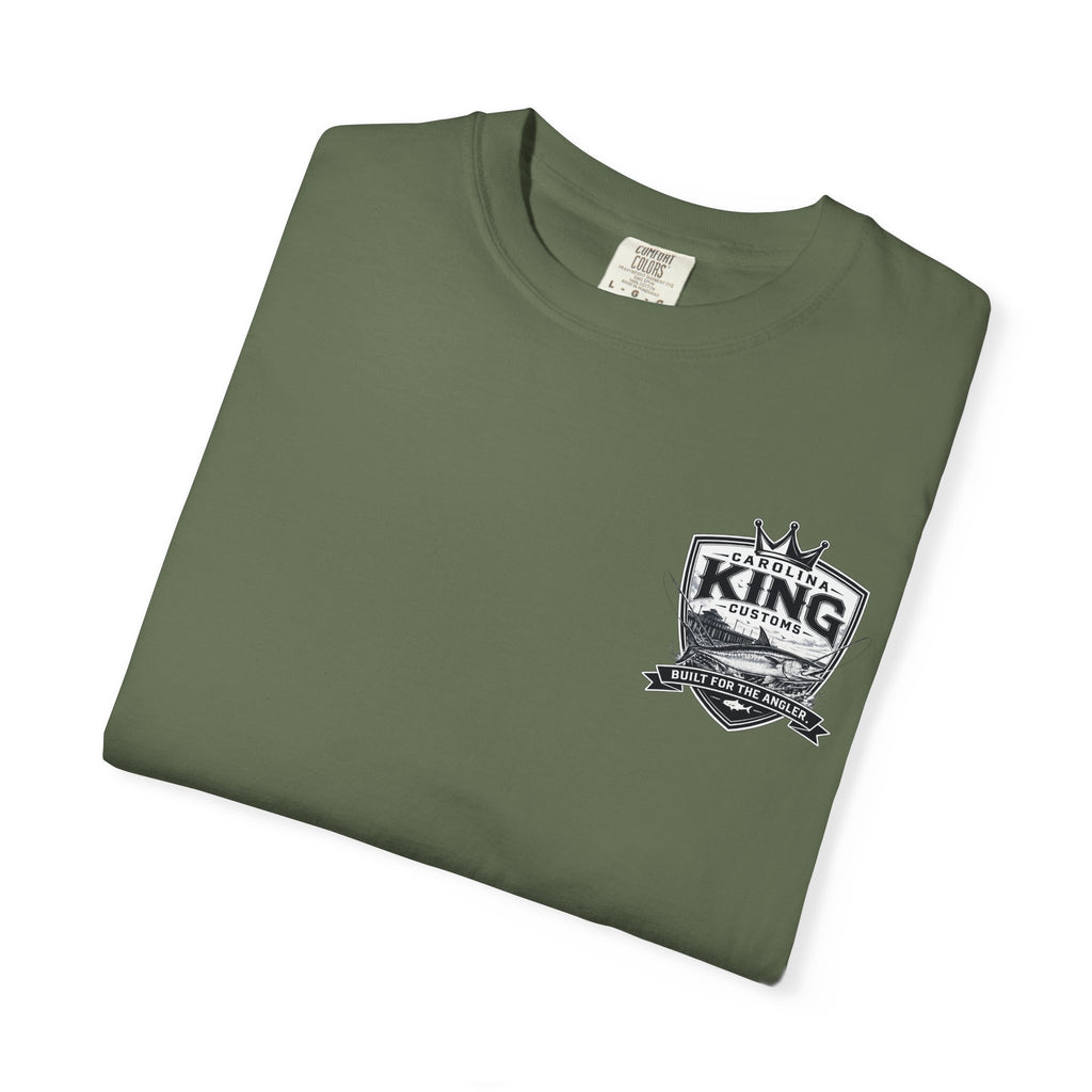 Carolina King Customs Tarpon Illustration T-shirt | Fishing Graphic Tee