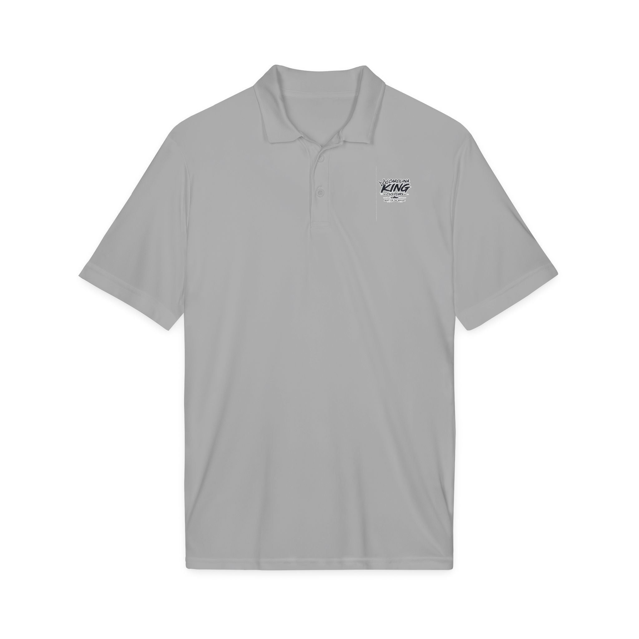 Micropolitan King Logo Polo Shirt | White embroidered chest design