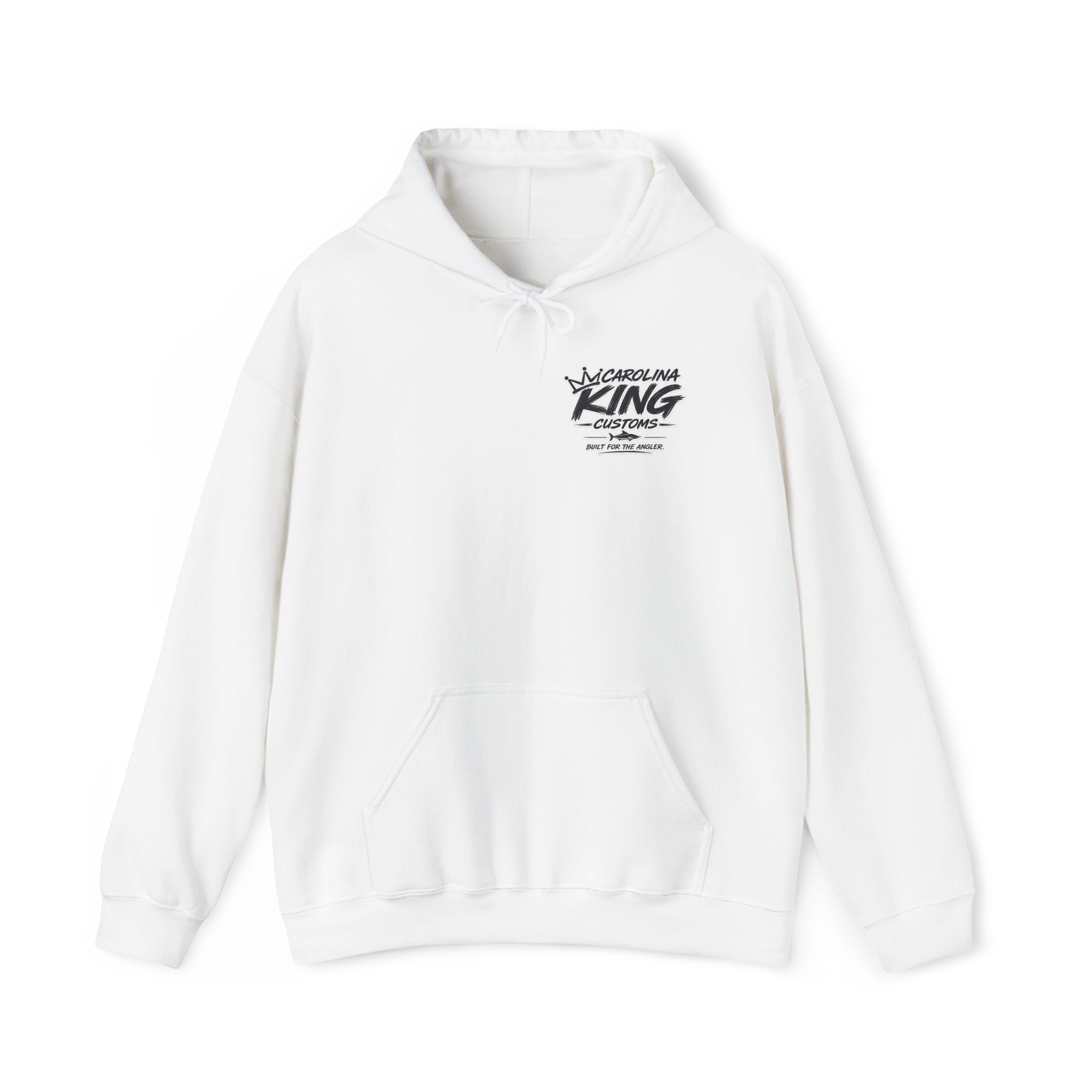 Saltwater King Fishing Hoodie | Leaping Fish Pier Sunset Hoodie