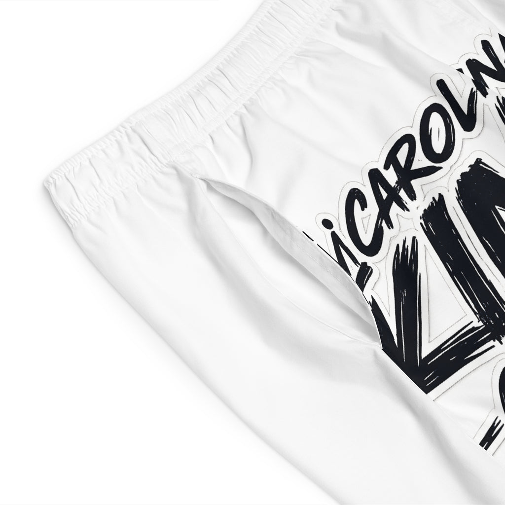 Carolina King Customs logo board shorts | Men's swim trunks, angler fishing theme