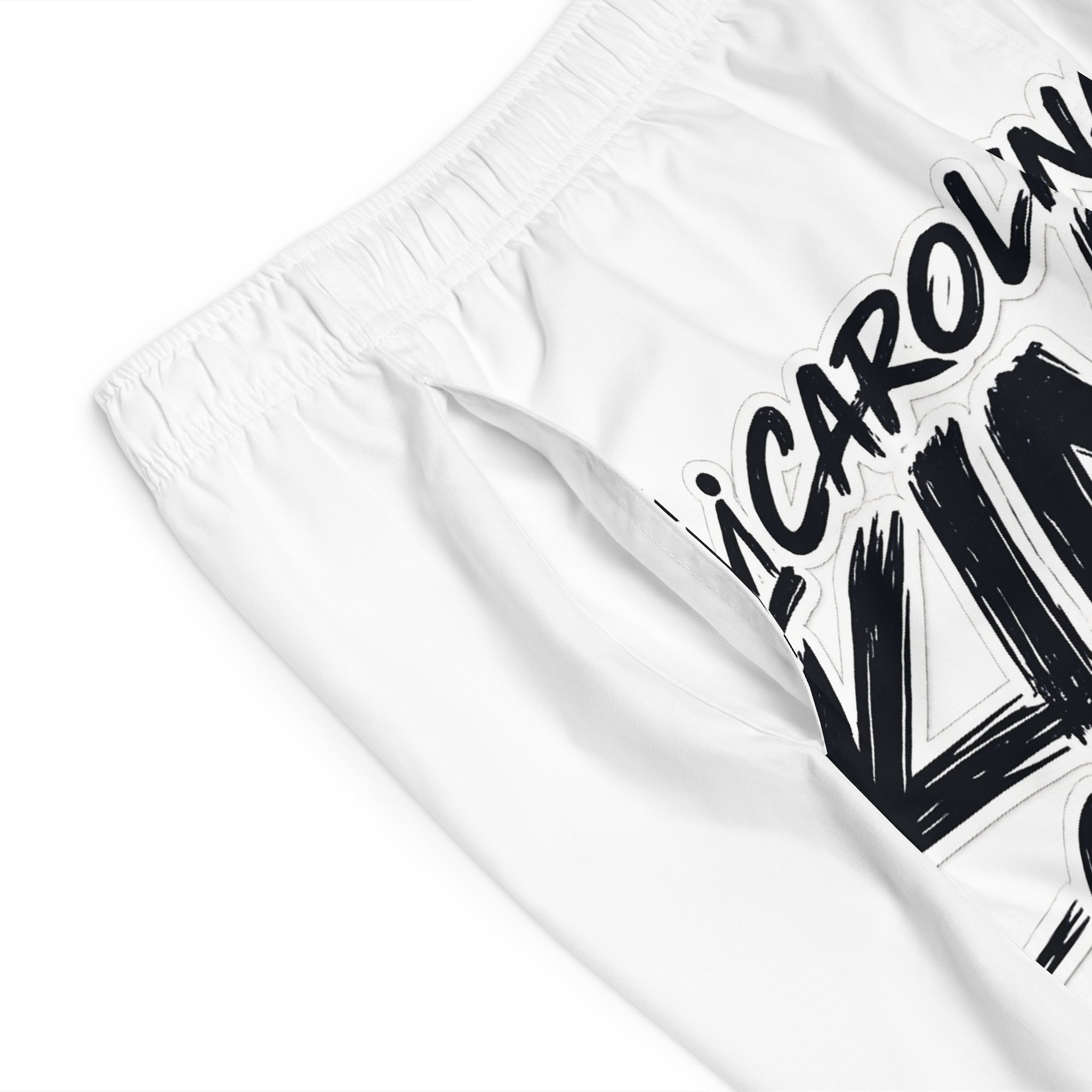 Carolina King Customs logo board shorts | Men's swim trunks, angler fishing theme