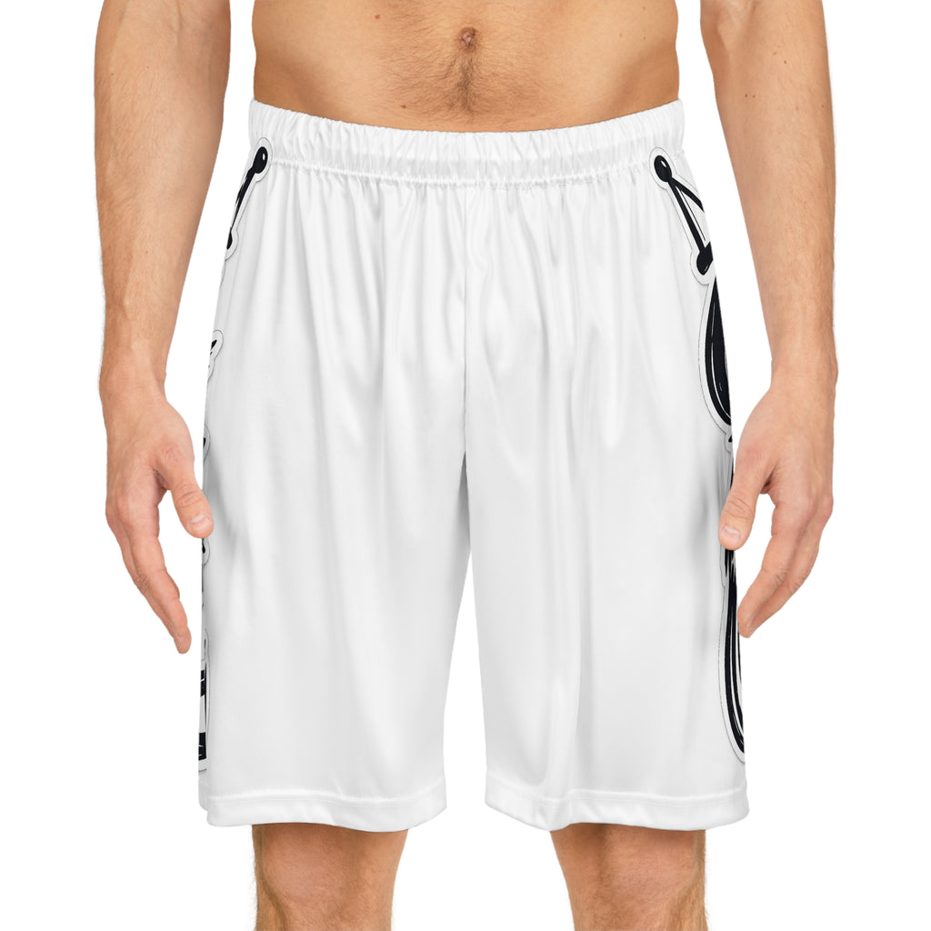 Custom Carolina King Customs logo Basketball Shorts | All Over Print