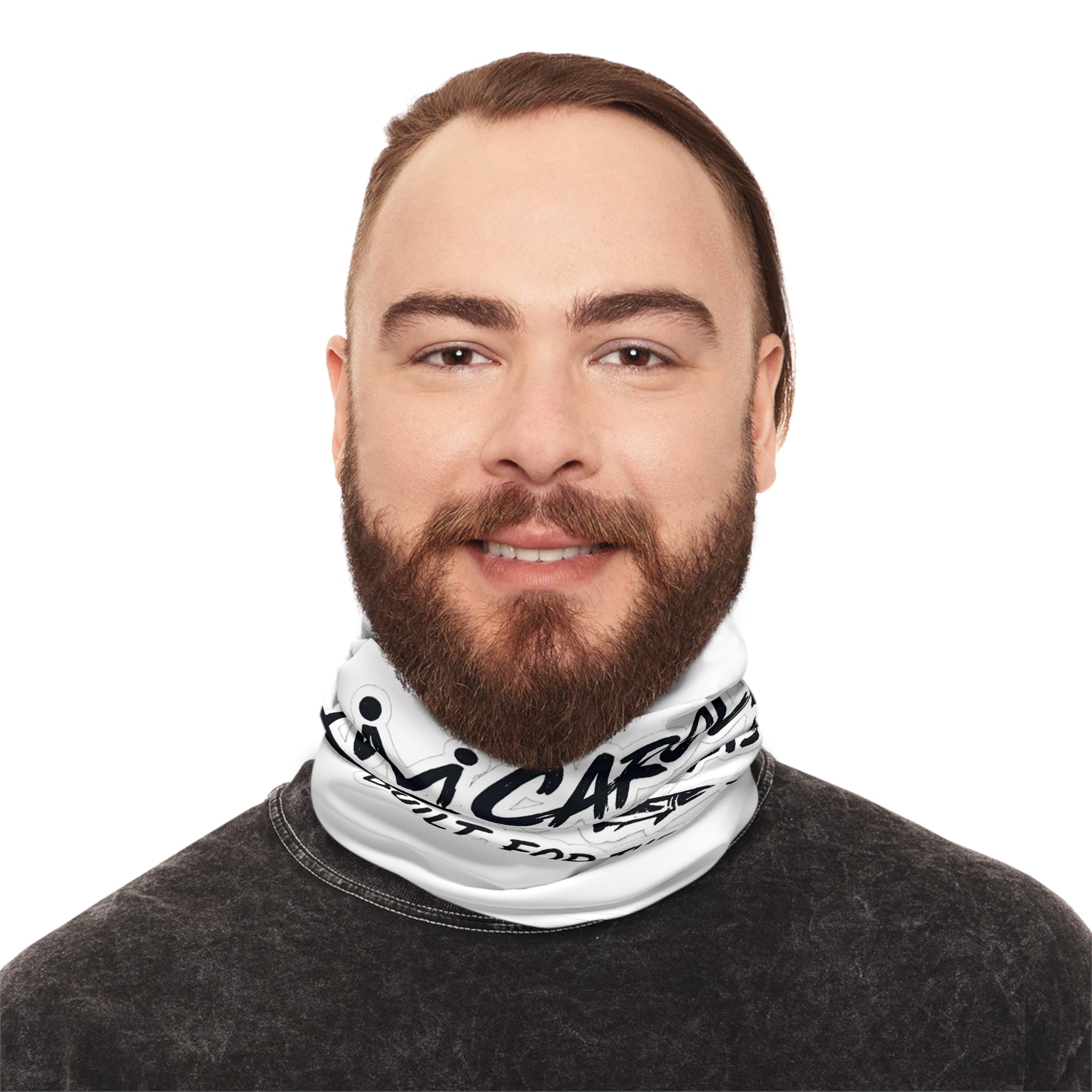 Carolina King Customs logo Midweight Neck Gaiter | Fishing angler apparel