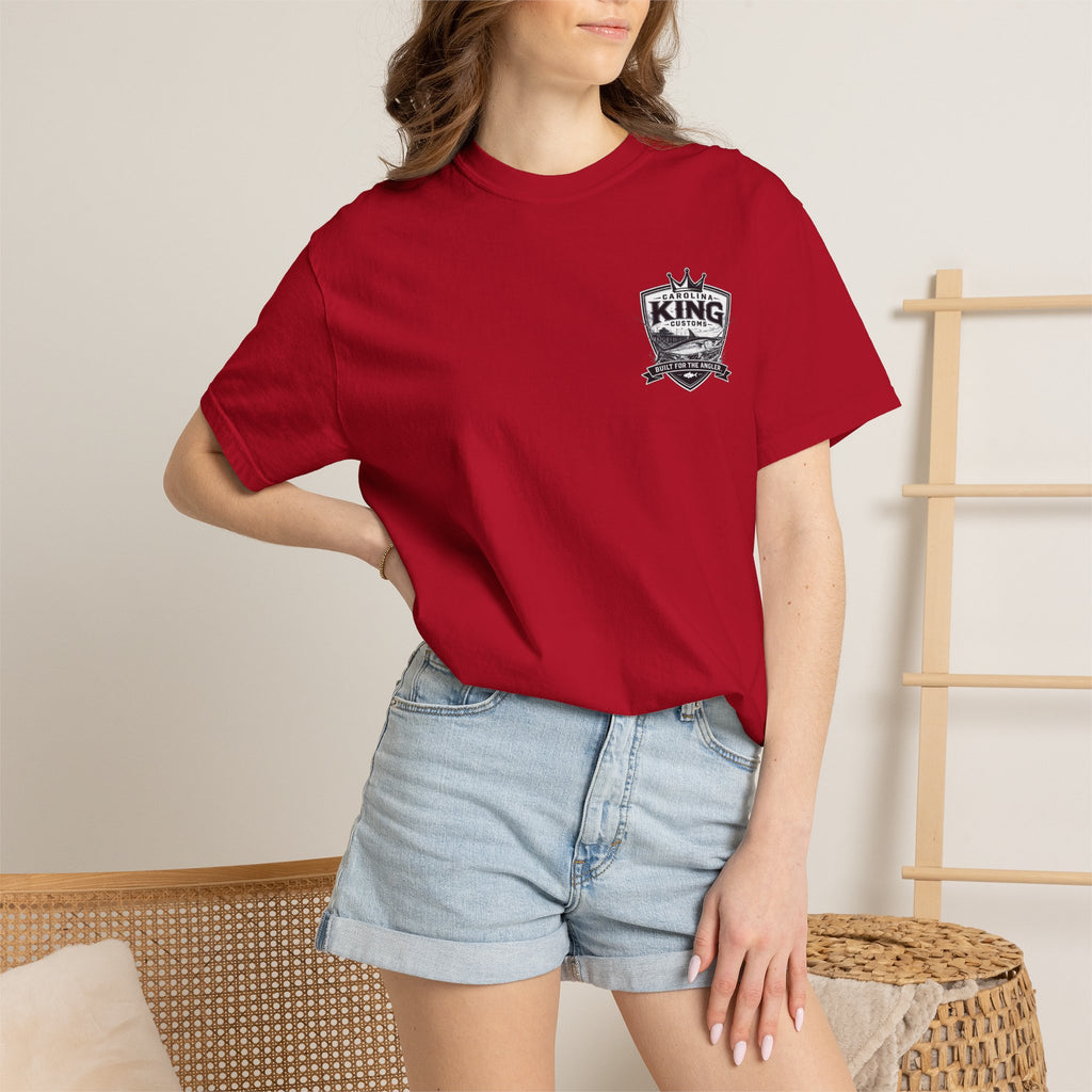 Carolina King Customs Tarpon Illustration T-shirt | Fishing Graphic Tee