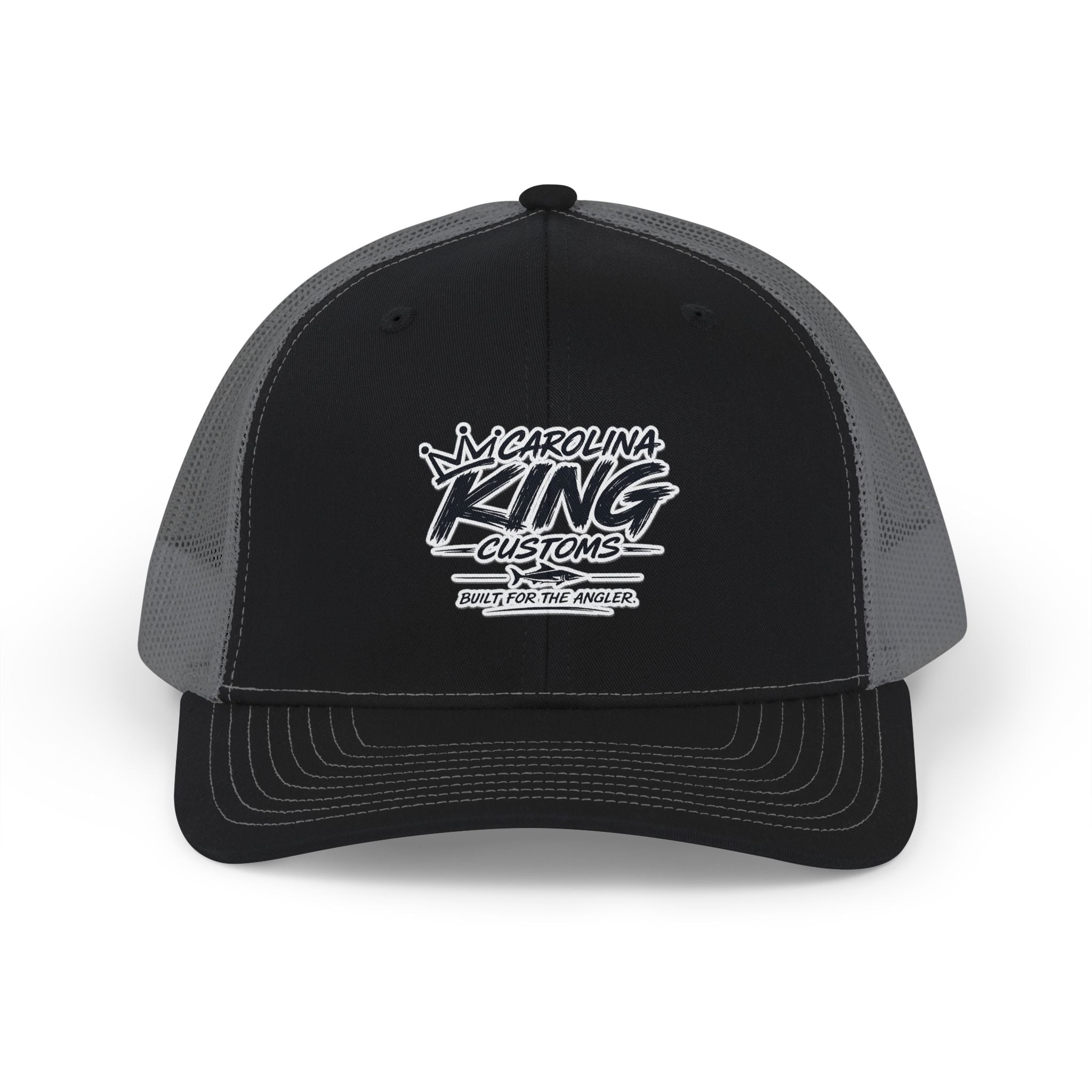 Carolina King Customs logo Snapback Cap | Trucker Mesh Hat