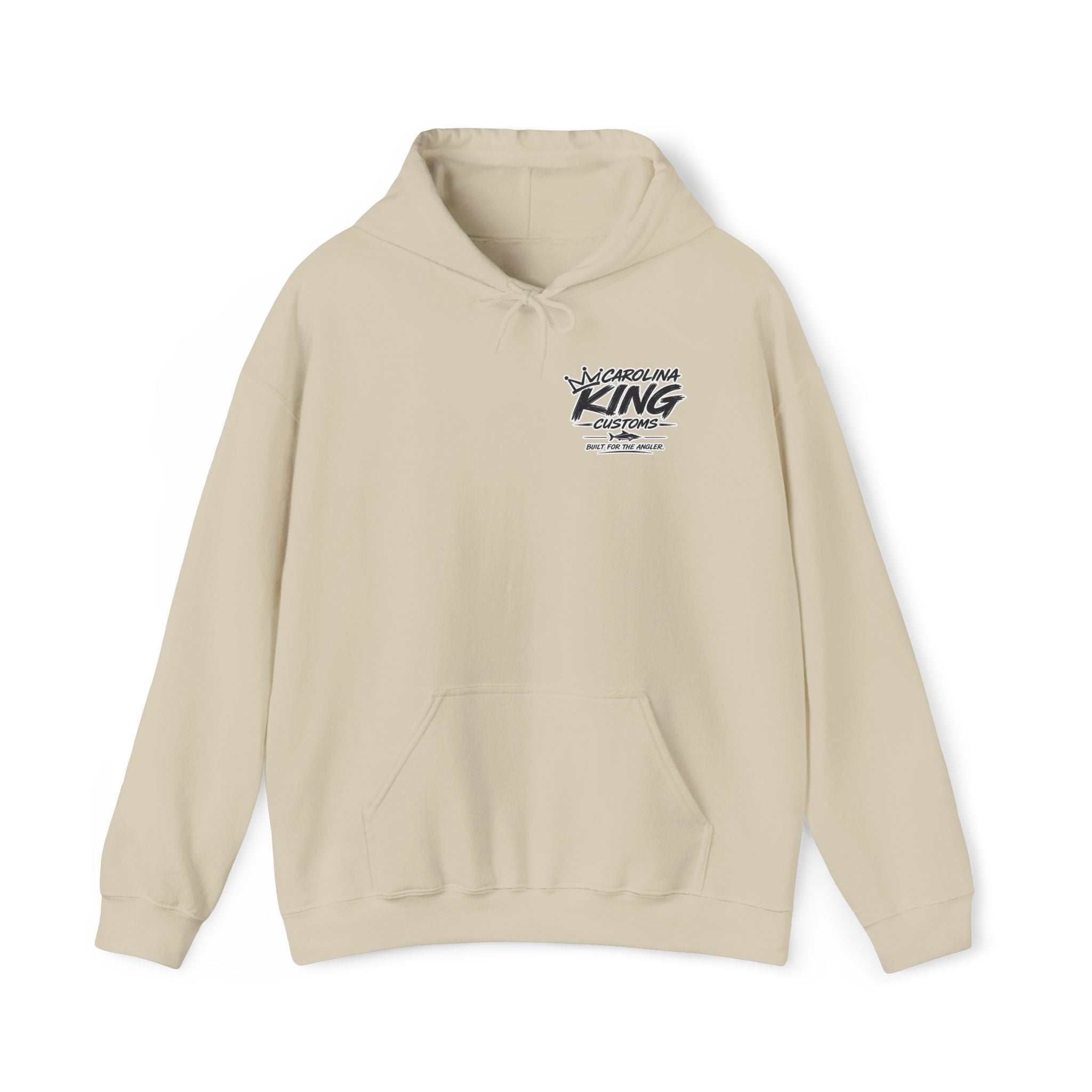 Saltwater King Fishing Hoodie | Leaping Fish Pier Sunset Hoodie