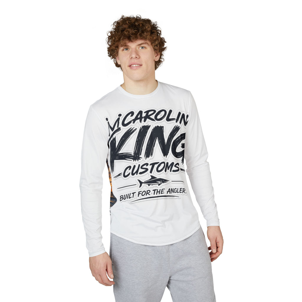 Carolina King Customs Fishing Graphic Long Sleeve Shirt | UV Protection