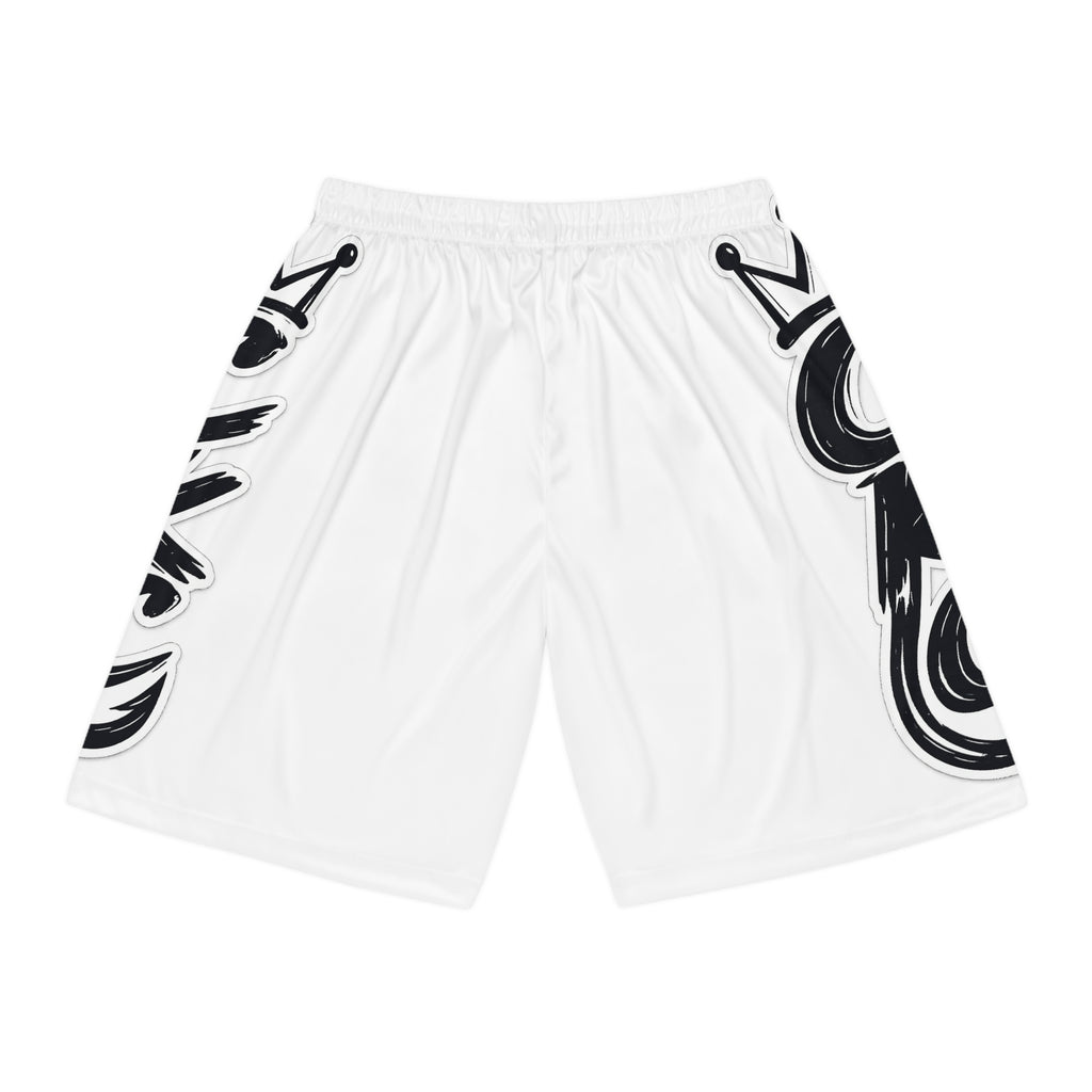 Custom Carolina King Customs logo Basketball Shorts | All Over Print