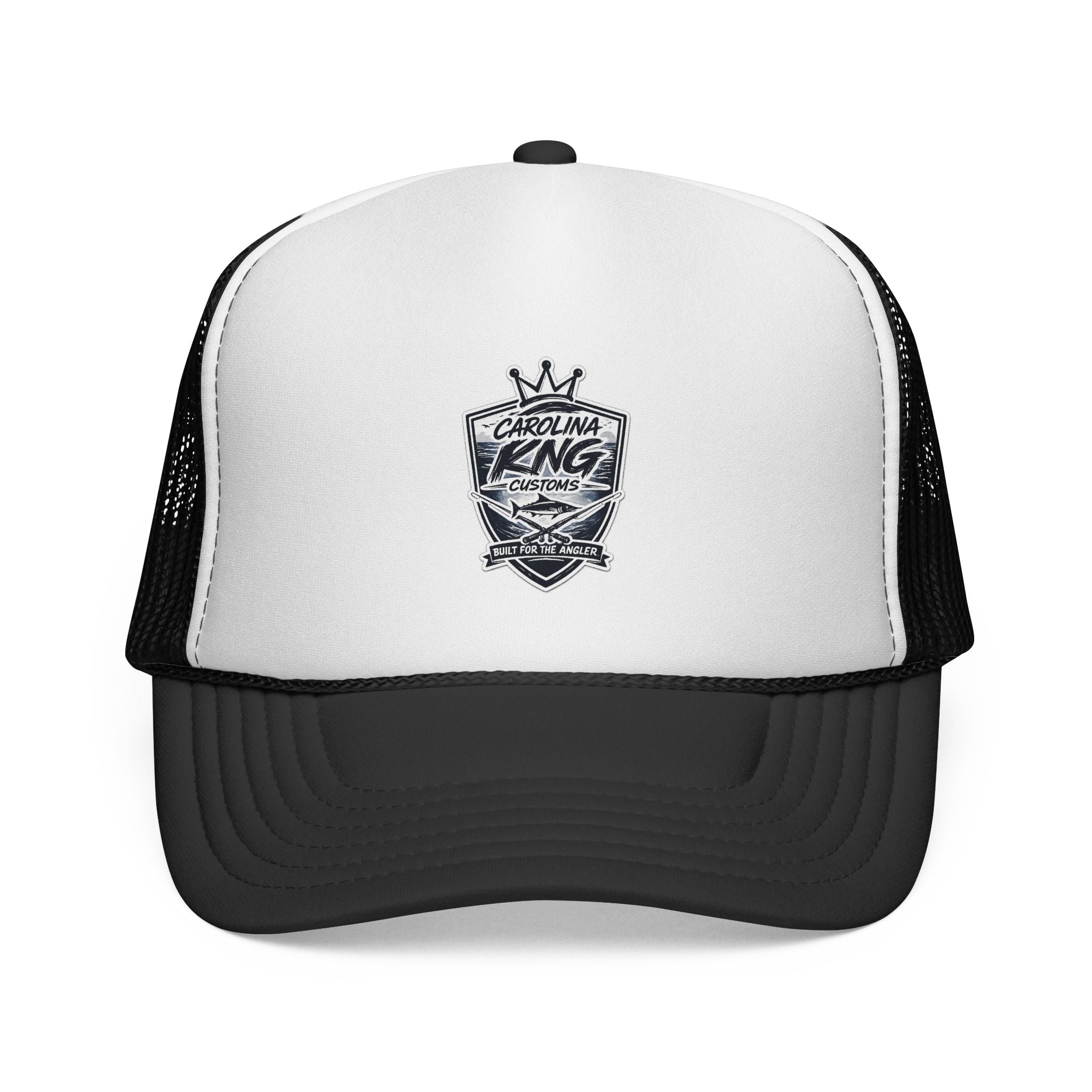 Carolina King Vintage Crest Trucker Cap | Mesh Baseball Hat