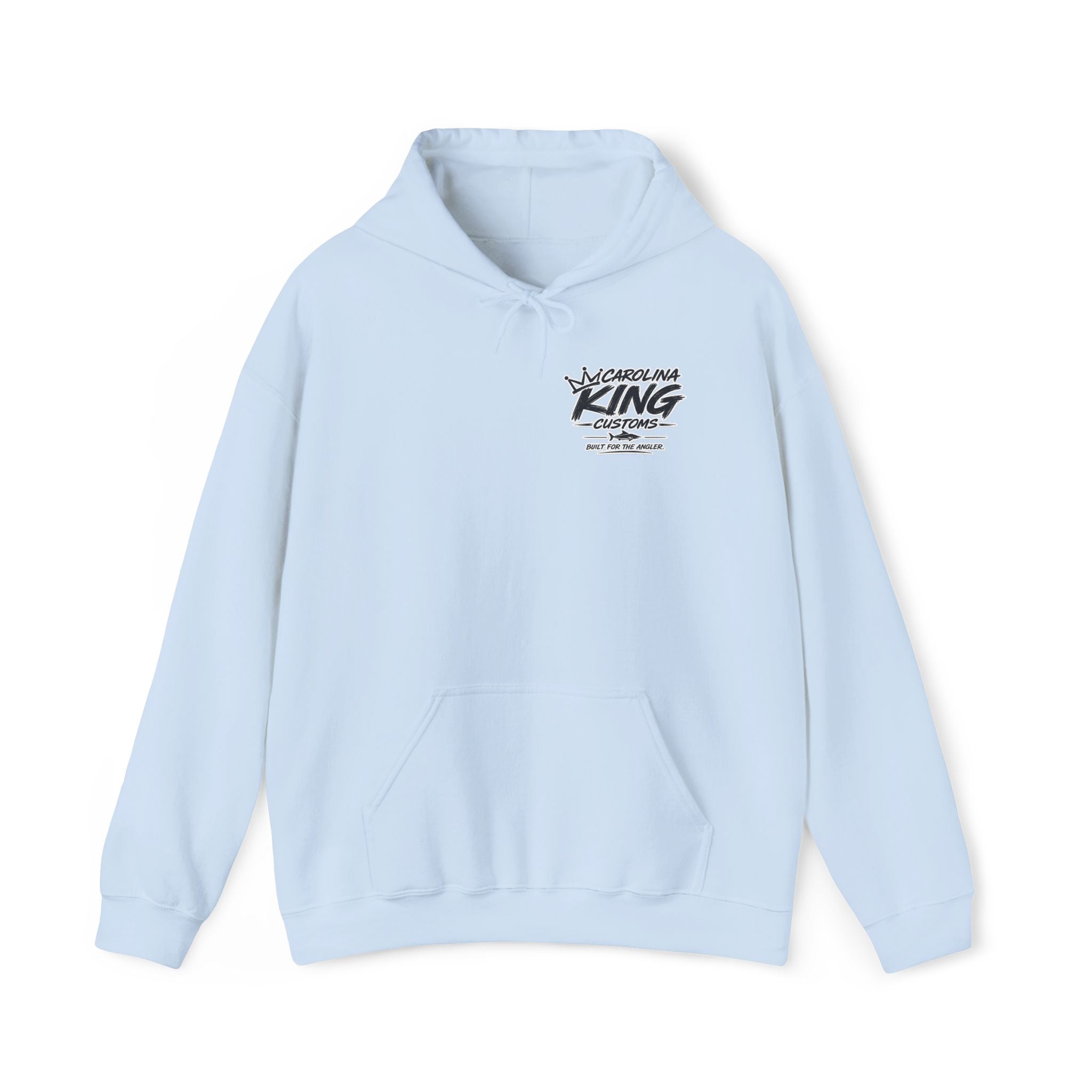 Saltwater King Fishing Hoodie | Leaping Fish Pier Sunset Hoodie