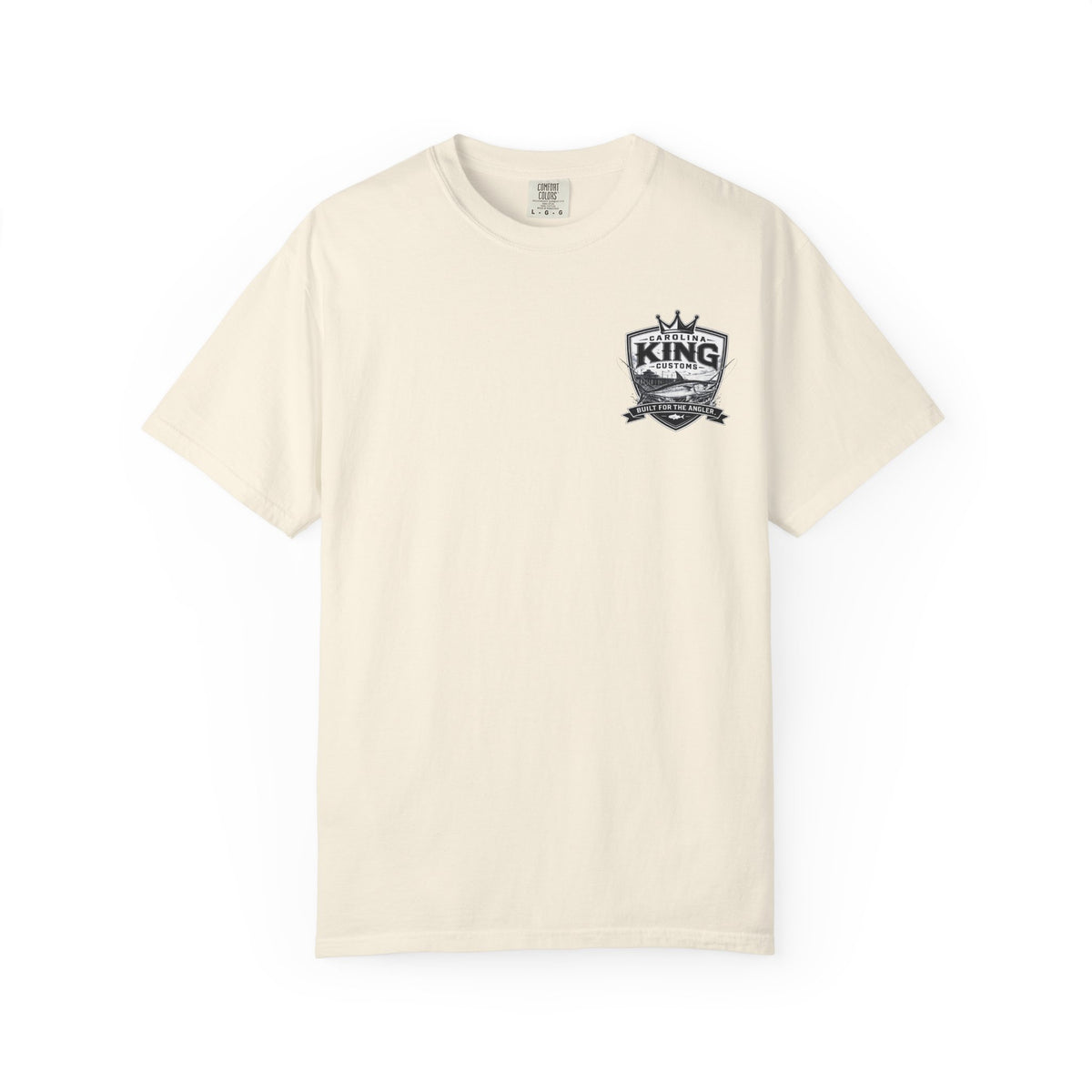 Carolina King Customs Tarpon Illustration T-shirt | Fishing Graphic Tee