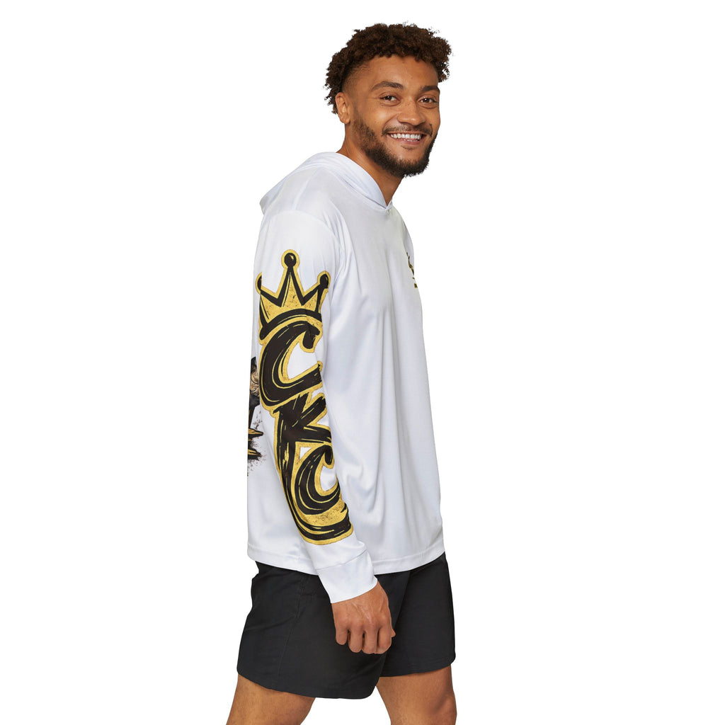 Carolina King Customs Cross & Fish Hoodie | Sports Warmup Hoodie