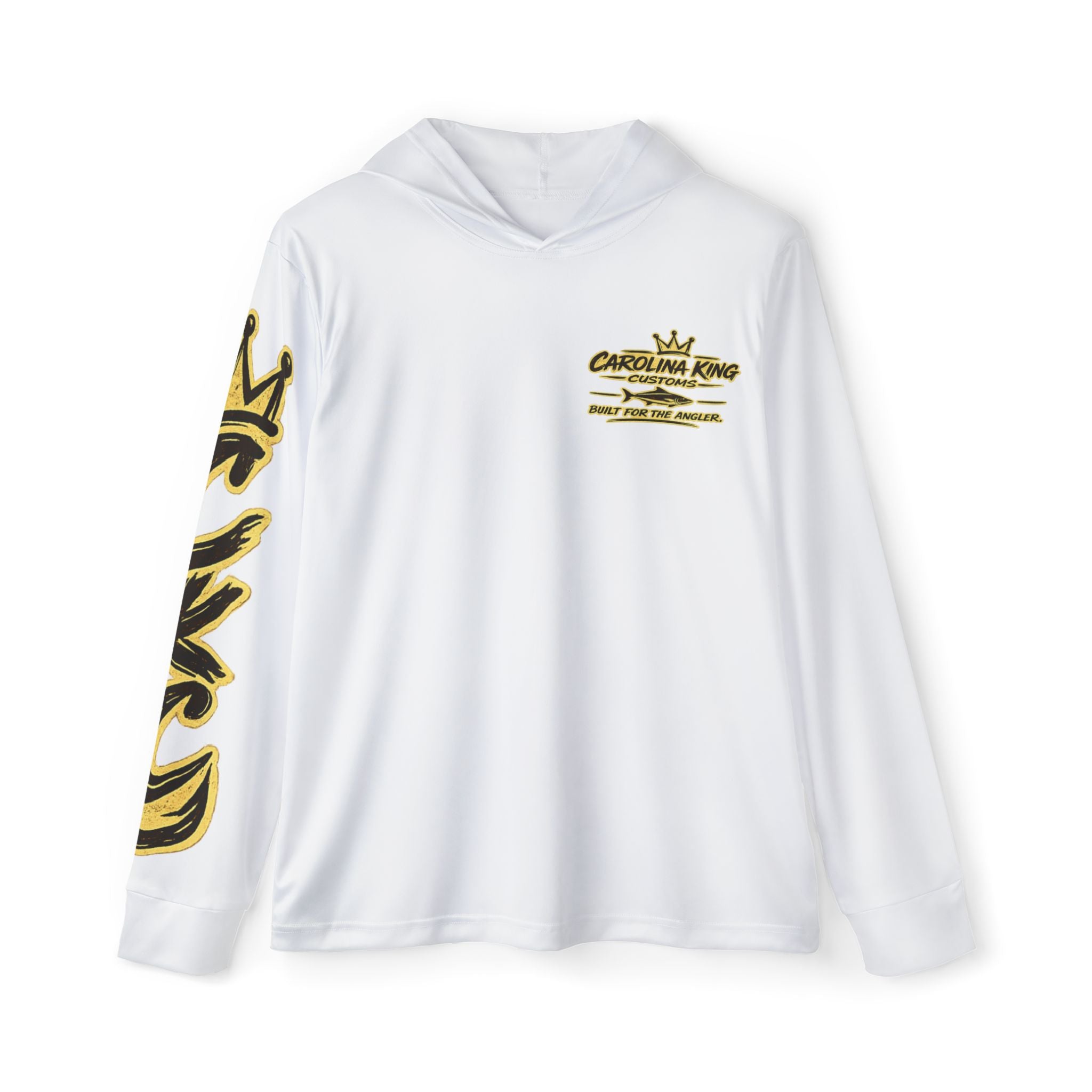 Carolina King Customs Cross & Fish Hoodie | Sports Warmup Hoodie