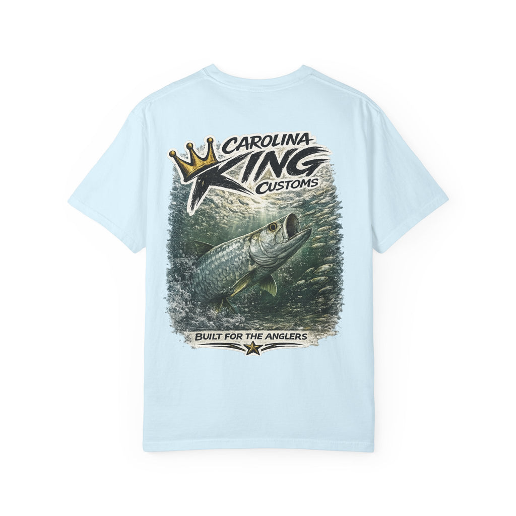Carolina King Customs Tarpon Illustration T-shirt | Fishing Graphic Tee
