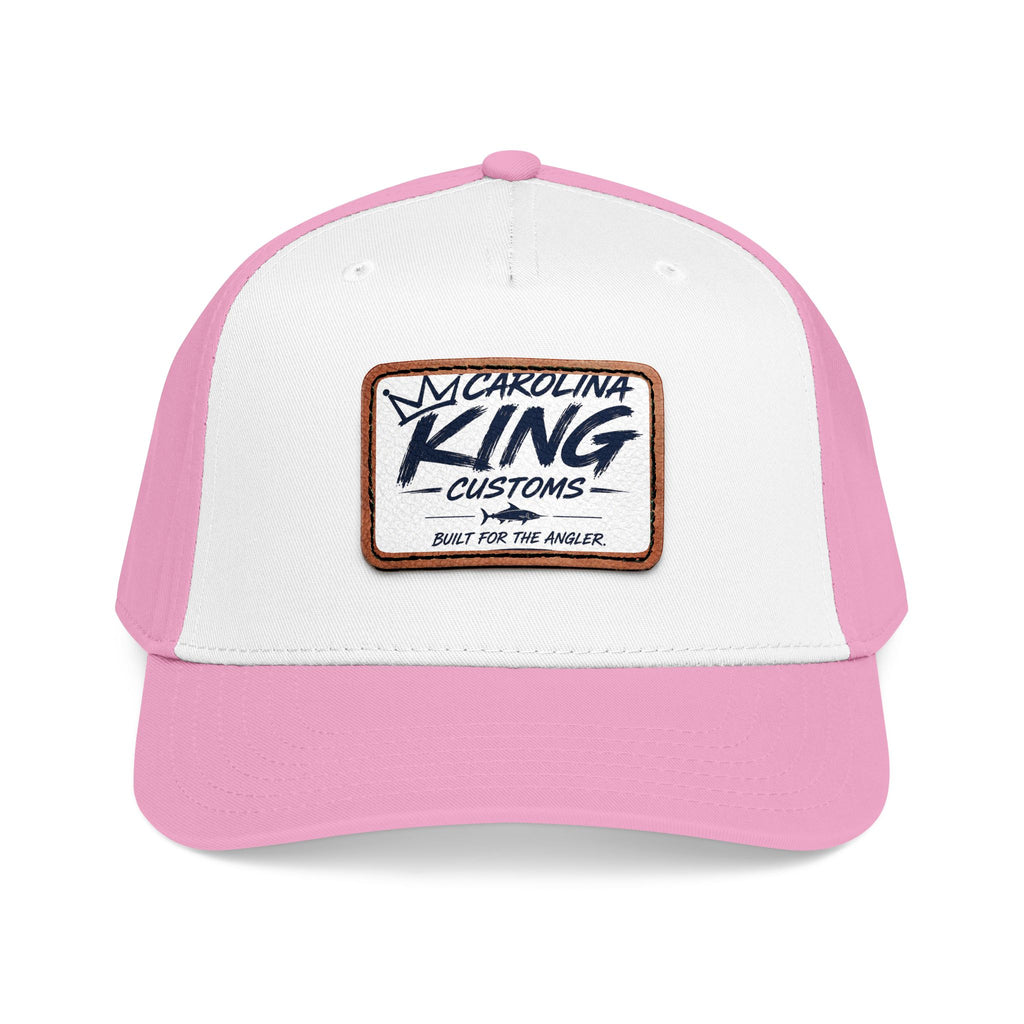 Carolina King Customs Patch Baseball Cap | Leather Rectangle Patch