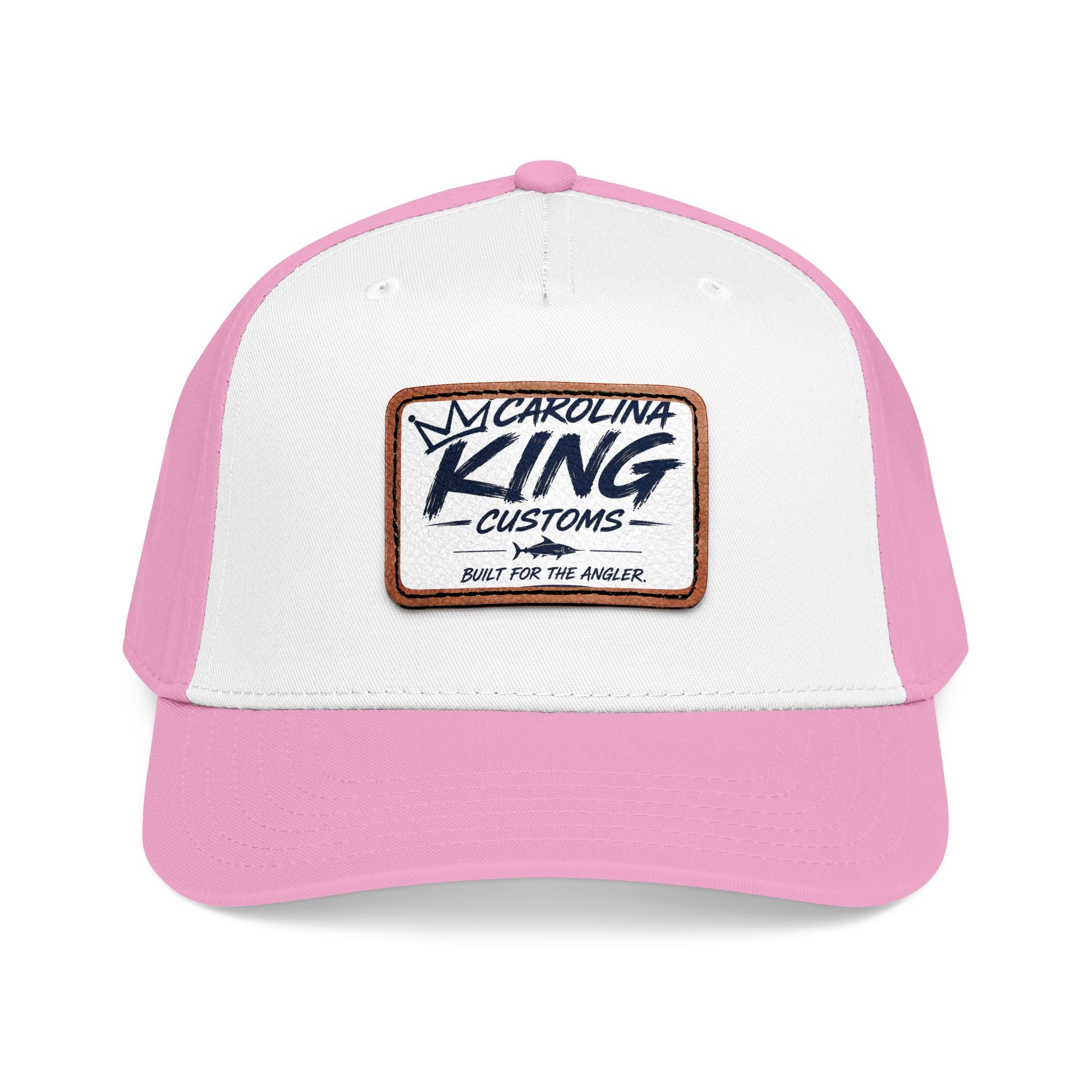 Carolina King Customs Patch Baseball Cap | Leather Rectangle Patch