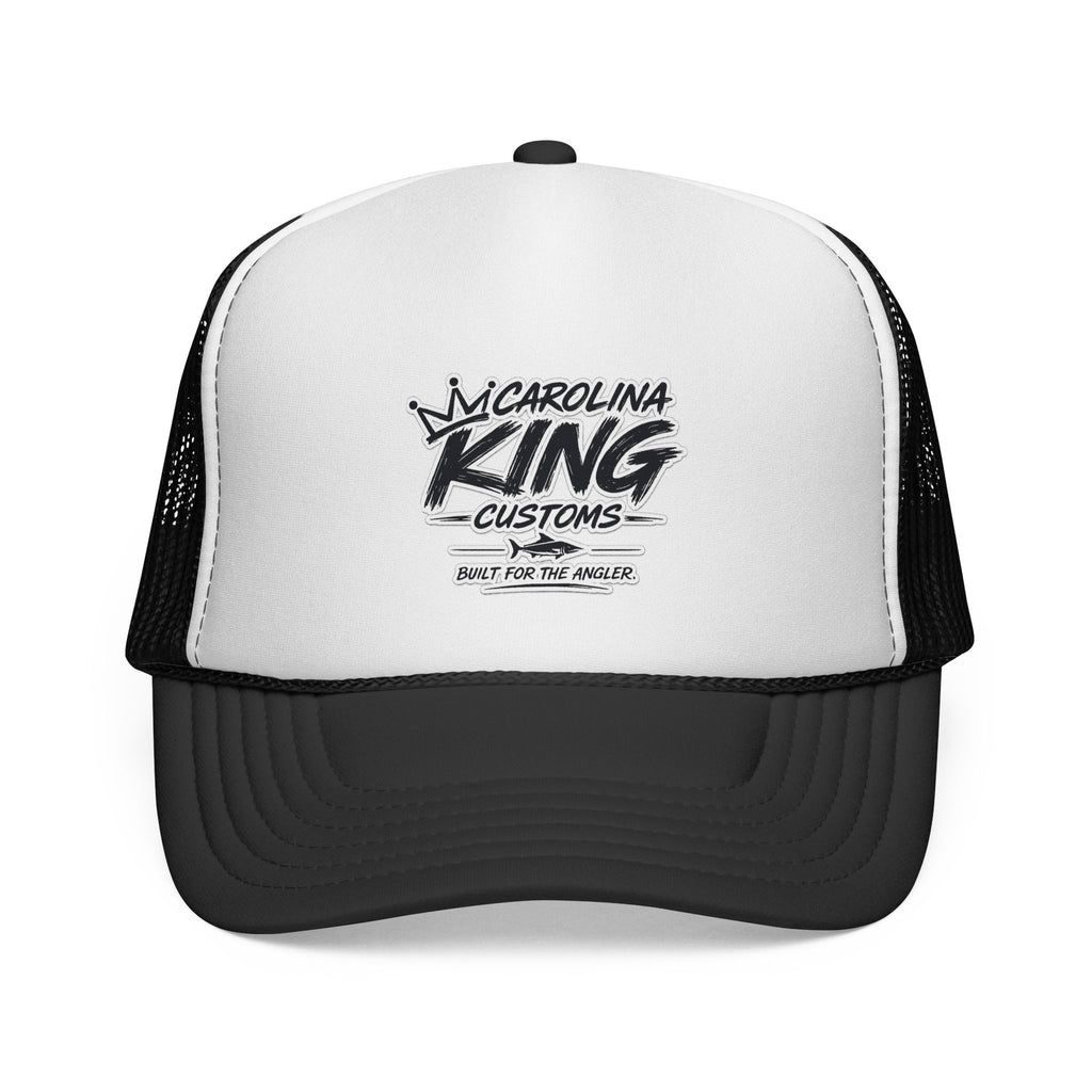 Carolina King Customs logo Trucker Cap | Fishing hat, embroidered patch style