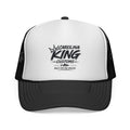 Carolina King Customs logo Trucker Cap | Fishing hat, embroidered patch style