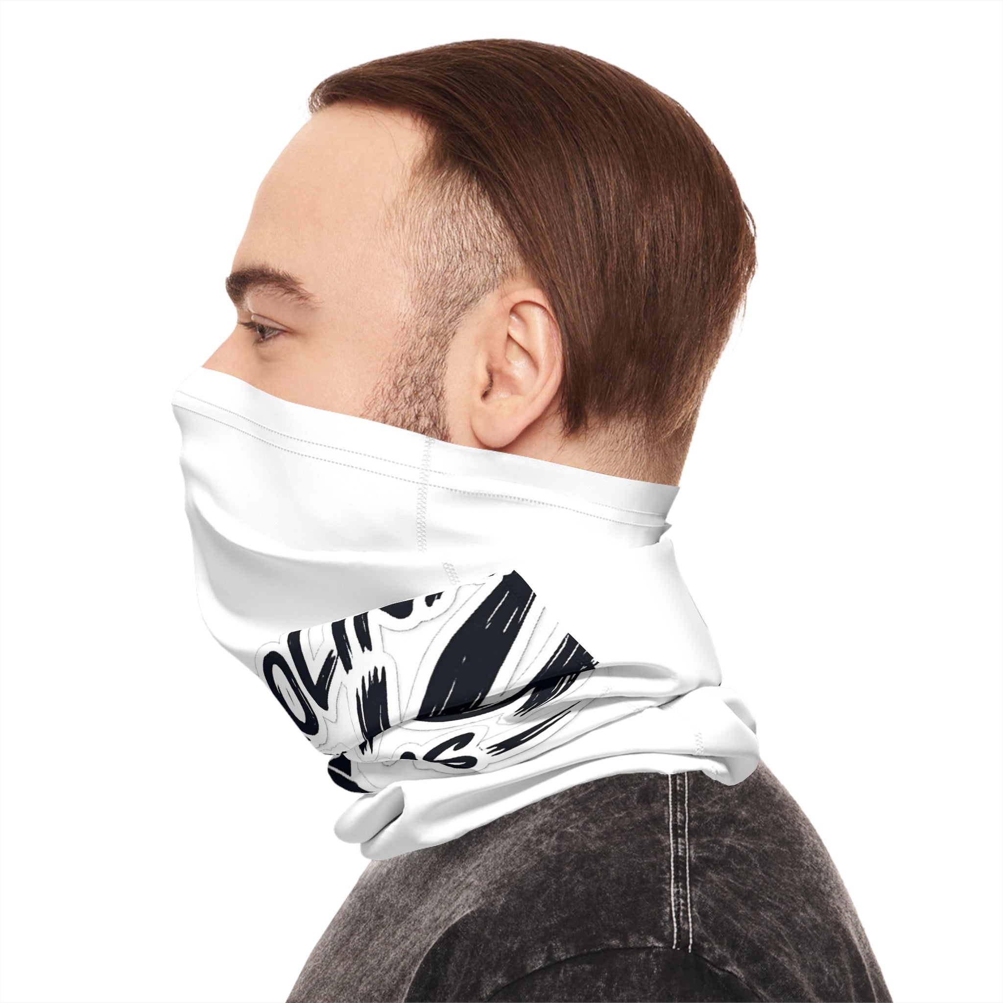 Carolina King Customs logo Midweight Neck Gaiter | Fishing angler apparel
